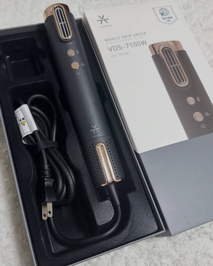 スリムフィットドライヤー VDS-7000/VENUSiS/ドライヤーを使ったクチコミ(2枚目)