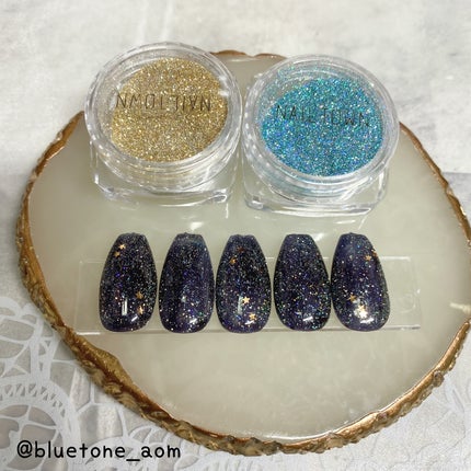 フラッシュパウダー/NAILTOWN/ネイル用品を使ったクチコミ(1枚目)
