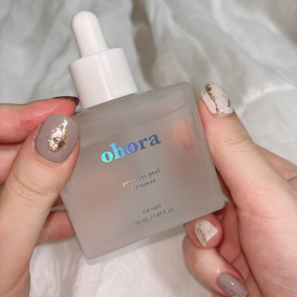 セミキュアジェルネイル(ハンド)/ohora/ネイルシールを使ったクチコミ(5枚目)