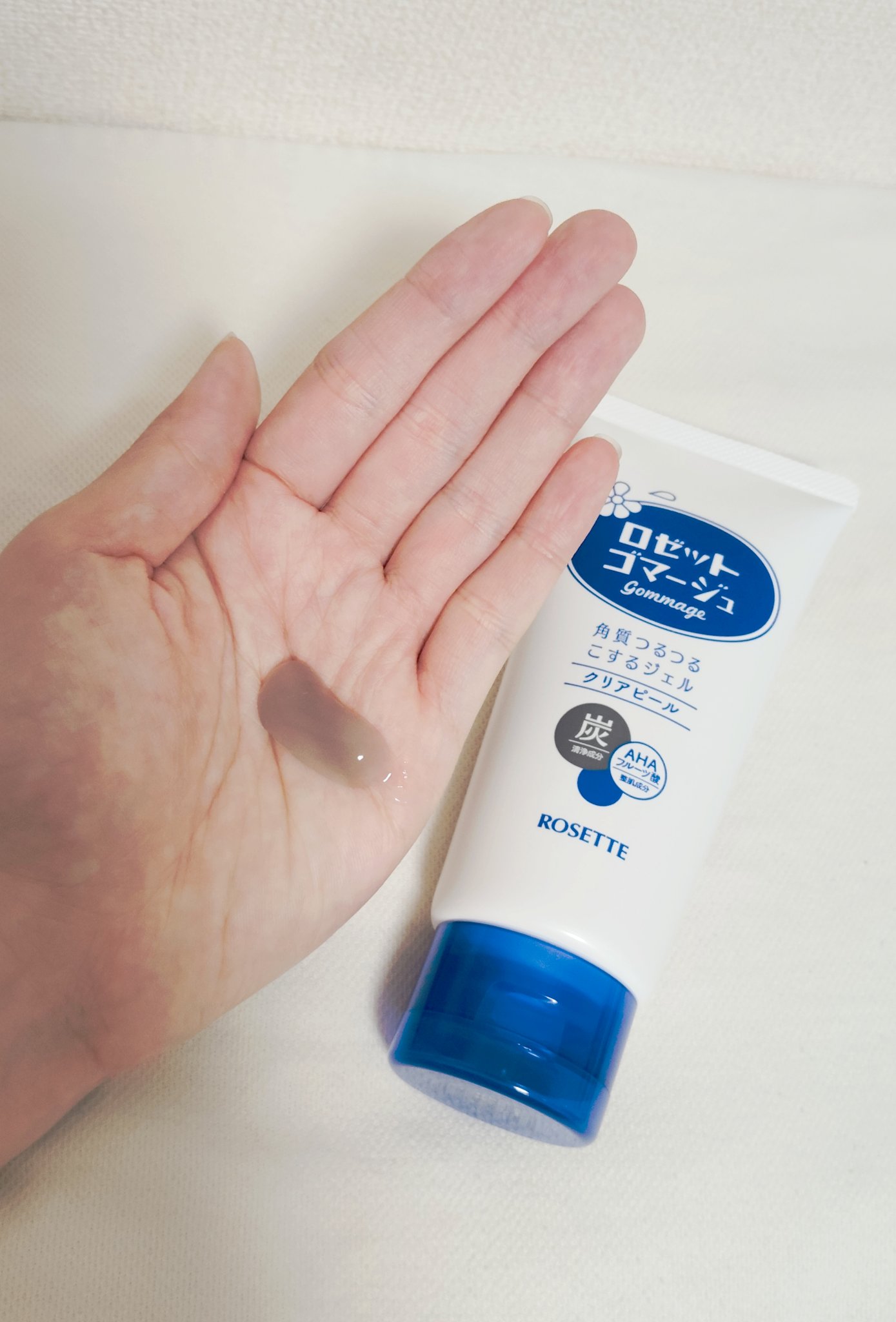ロゼットゴマージュ クリアピール/ロゼット/スクラブ・ゴマージュを使ったクチコミ（2枚目）