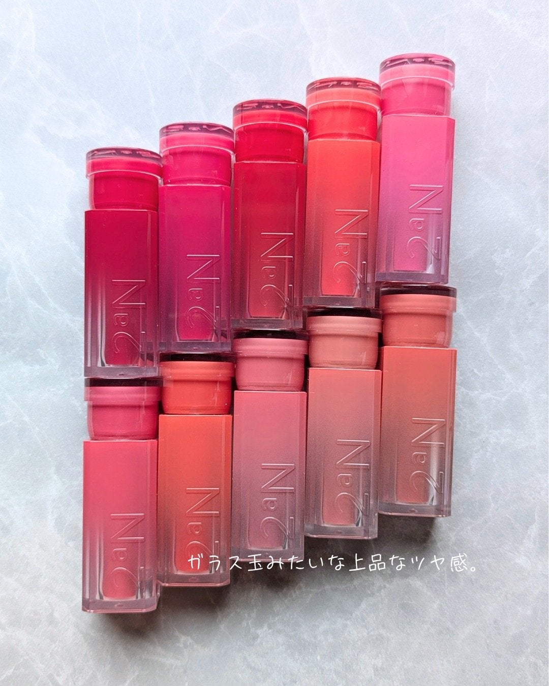 グレイズバウンシングティント/2aN/リップティントを使ったクチコミ(2枚目)