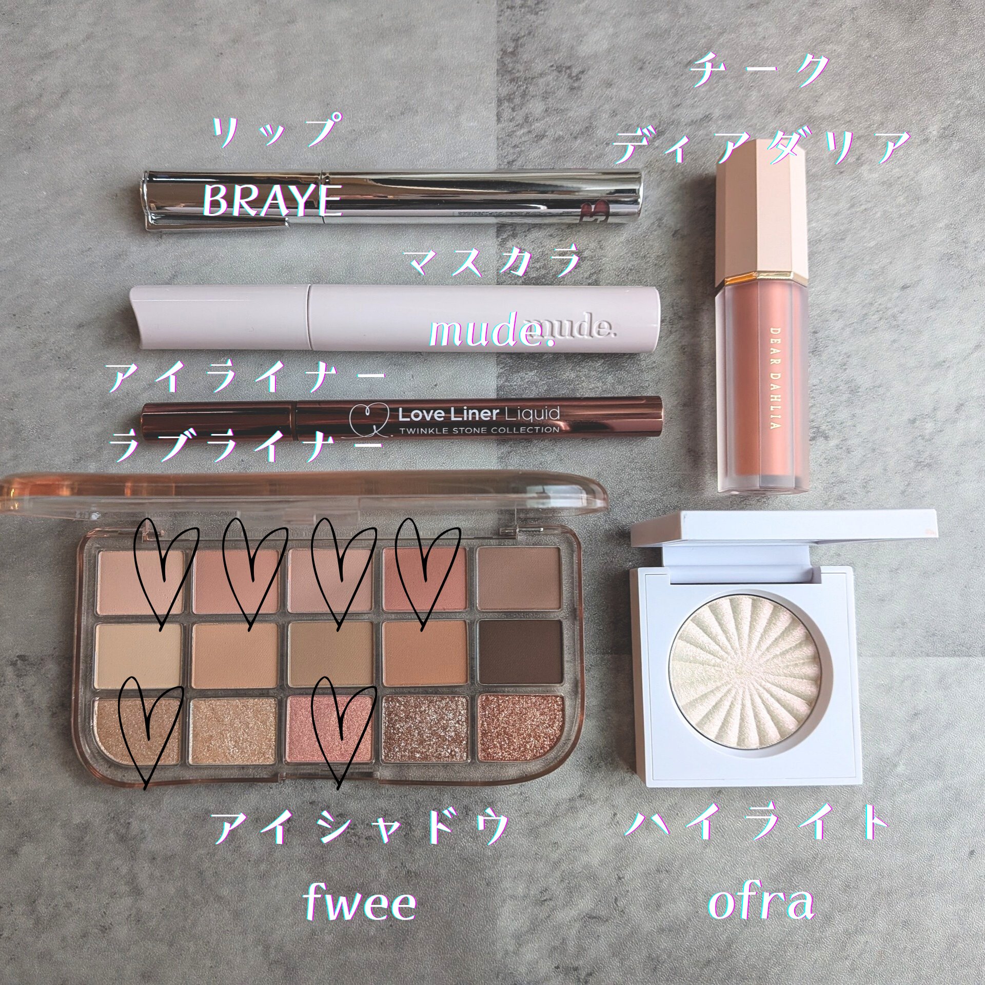 OFRA mini Highlighter/Ofra Cosmetics/パウダーハイライトを使ったクチコミ（2枚目）
