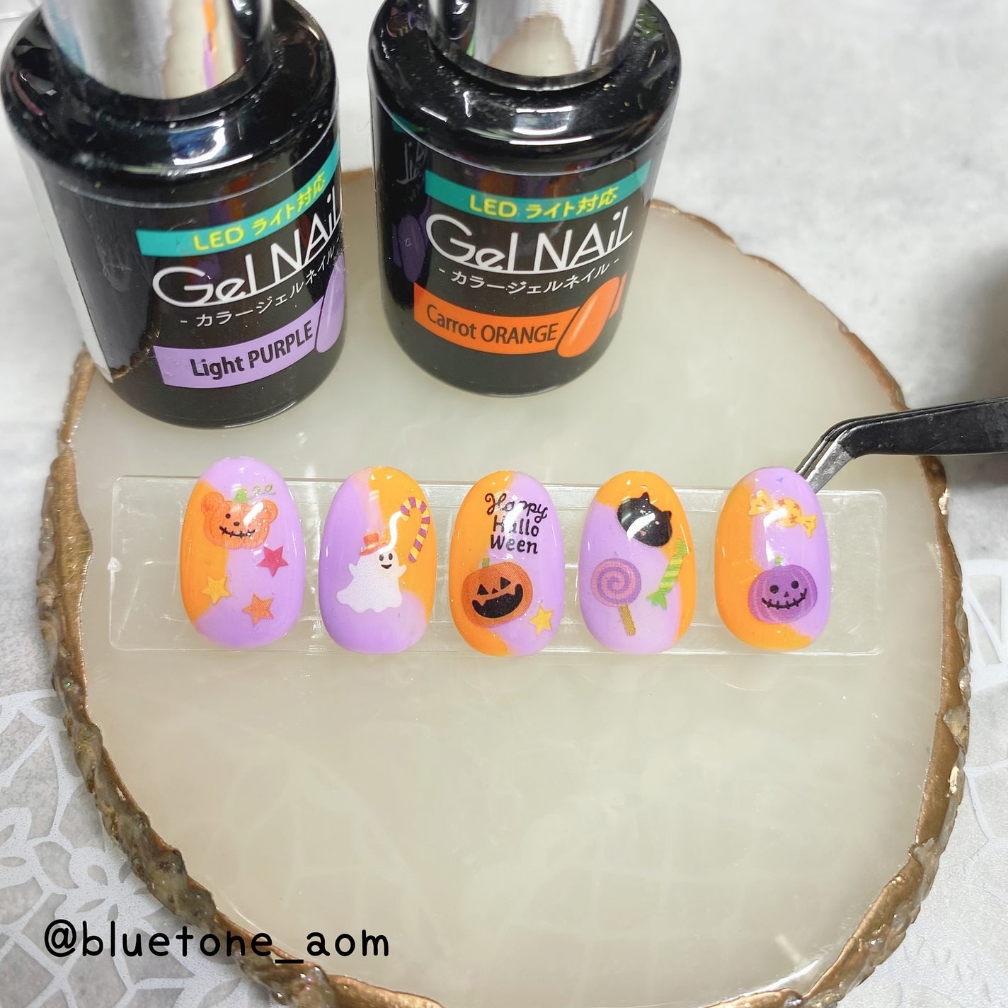 ネイルシール/セリア/ネイルシールを使ったクチコミ(8枚目)