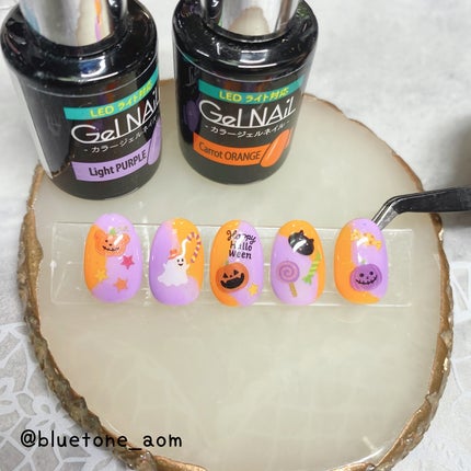 ネイルシール/セリア/ネイルシールを使ったクチコミ(8枚目)