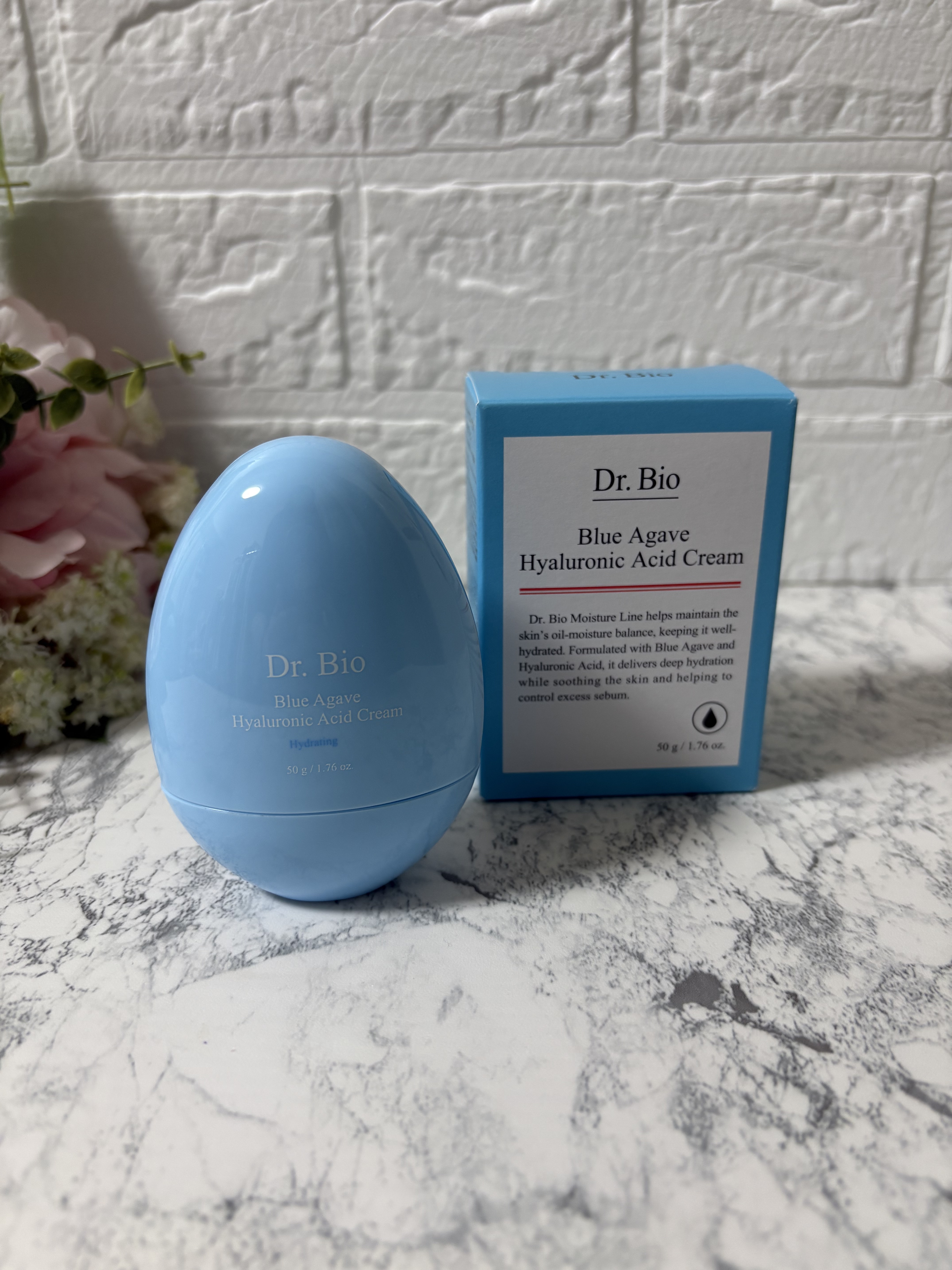 ブルーアガベヒアルロン酸クリーム/Dr.Bio/フェイスクリームを使ったクチコミ（1枚目）