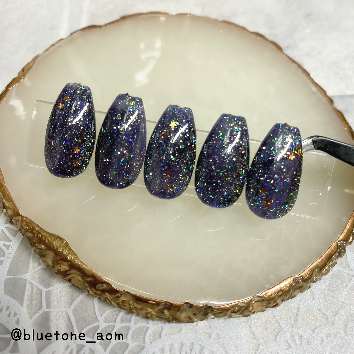 フラッシュパウダー/NAILTOWN/ネイル用品を使ったクチコミ（2枚目）