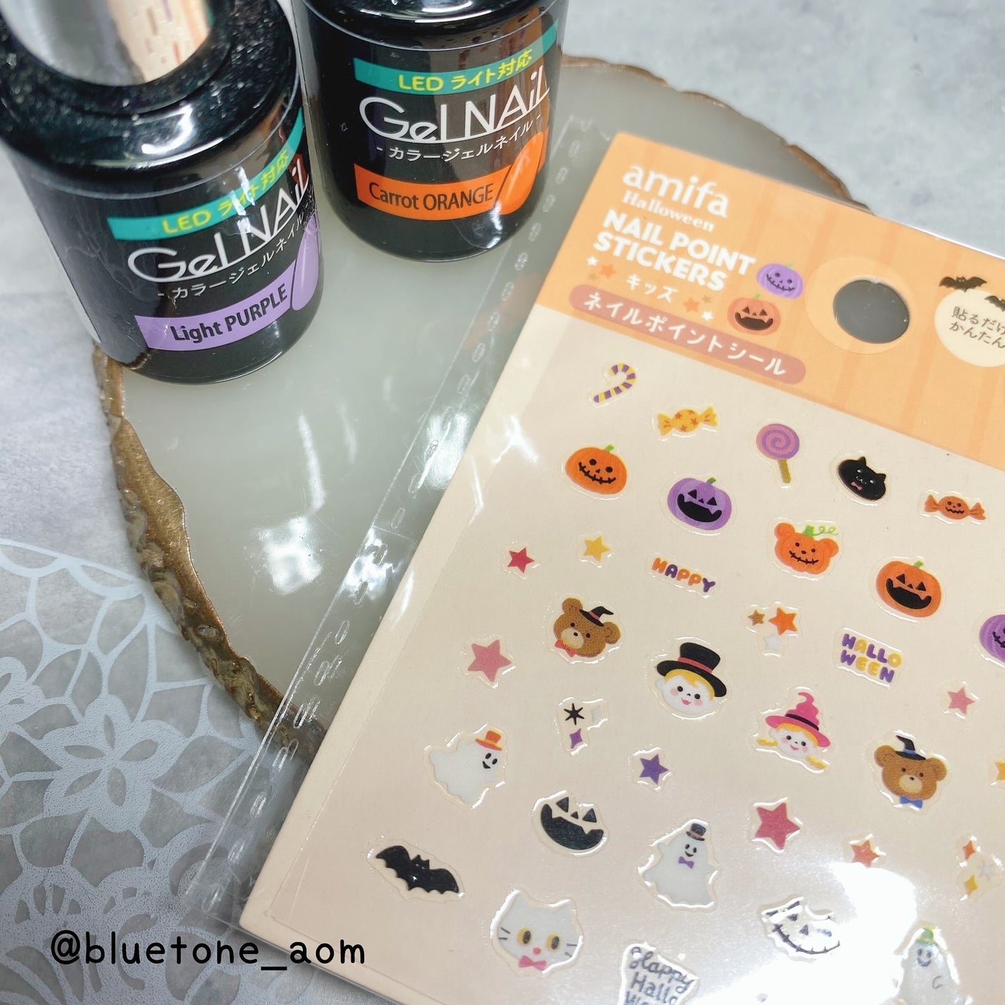 ネイルシール/セリア/ネイルシールを使ったクチコミ(4枚目)