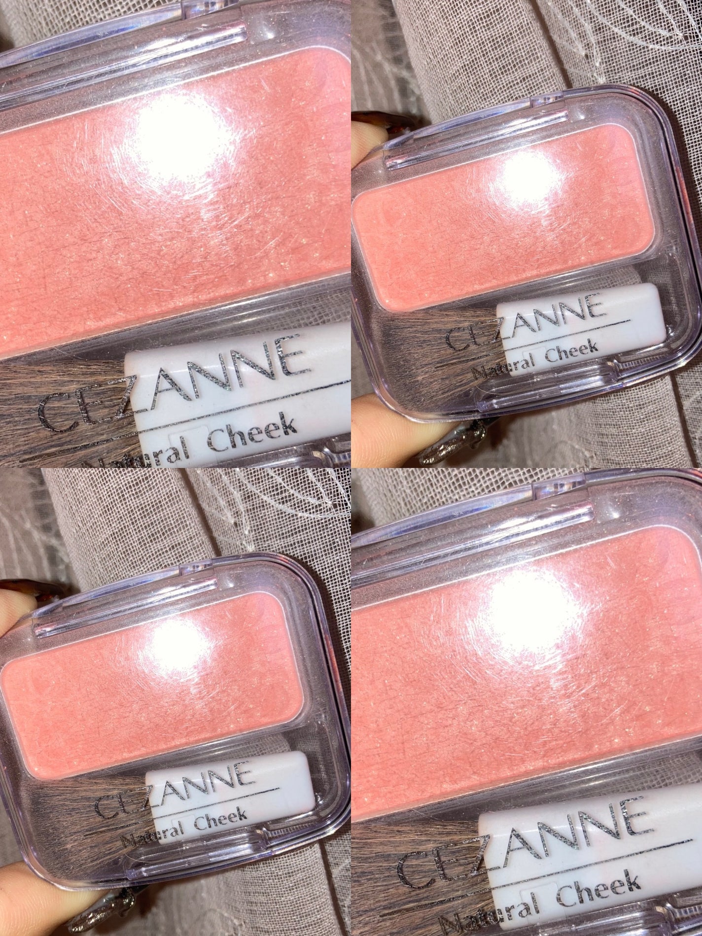 ナチュラル チークN/CEZANNE/パウダーチークを使ったクチコミ(1枚目)