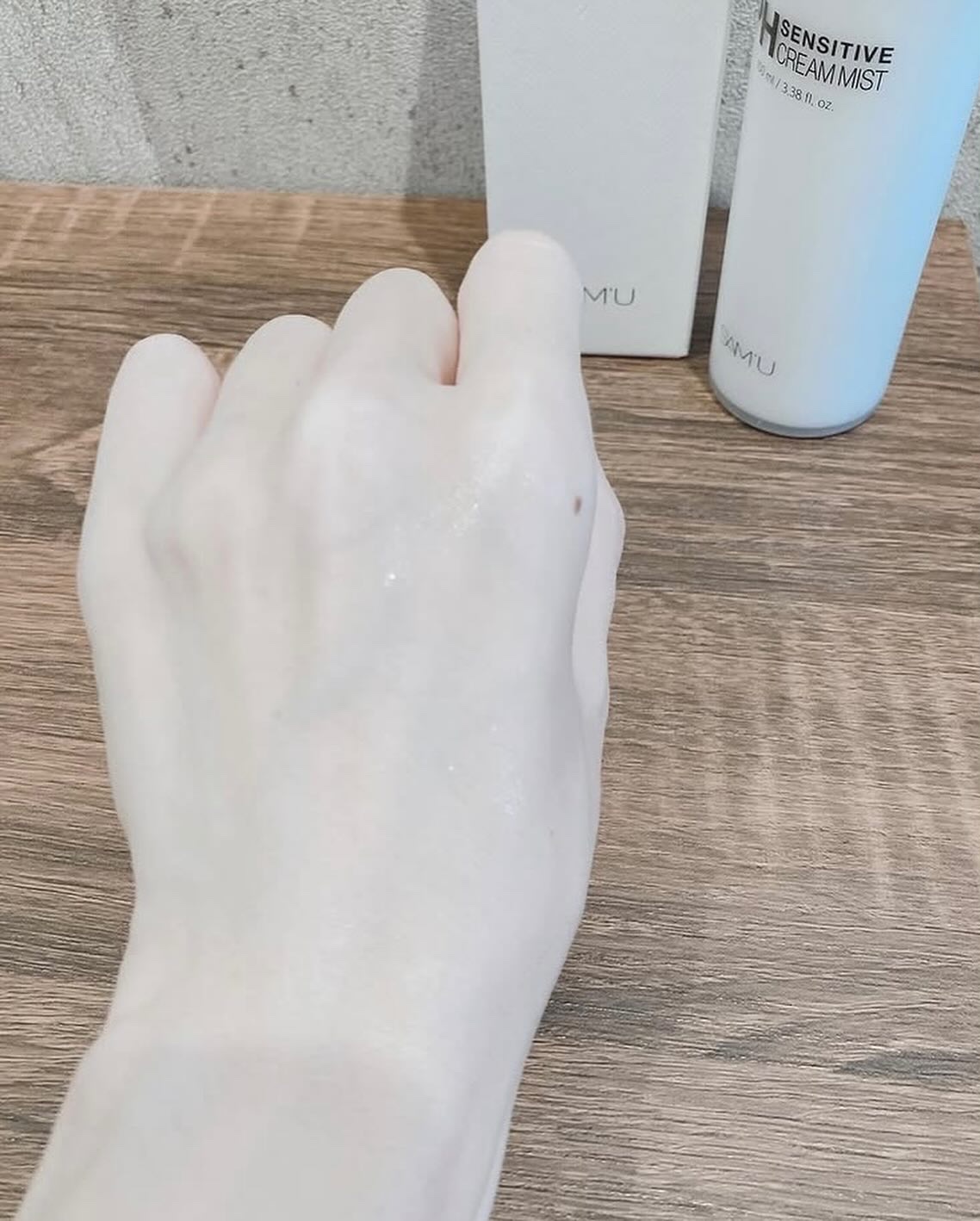 PHセンシティブクリームミスト/SAM'U/ミスト状化粧水を使ったクチコミ（3枚目）