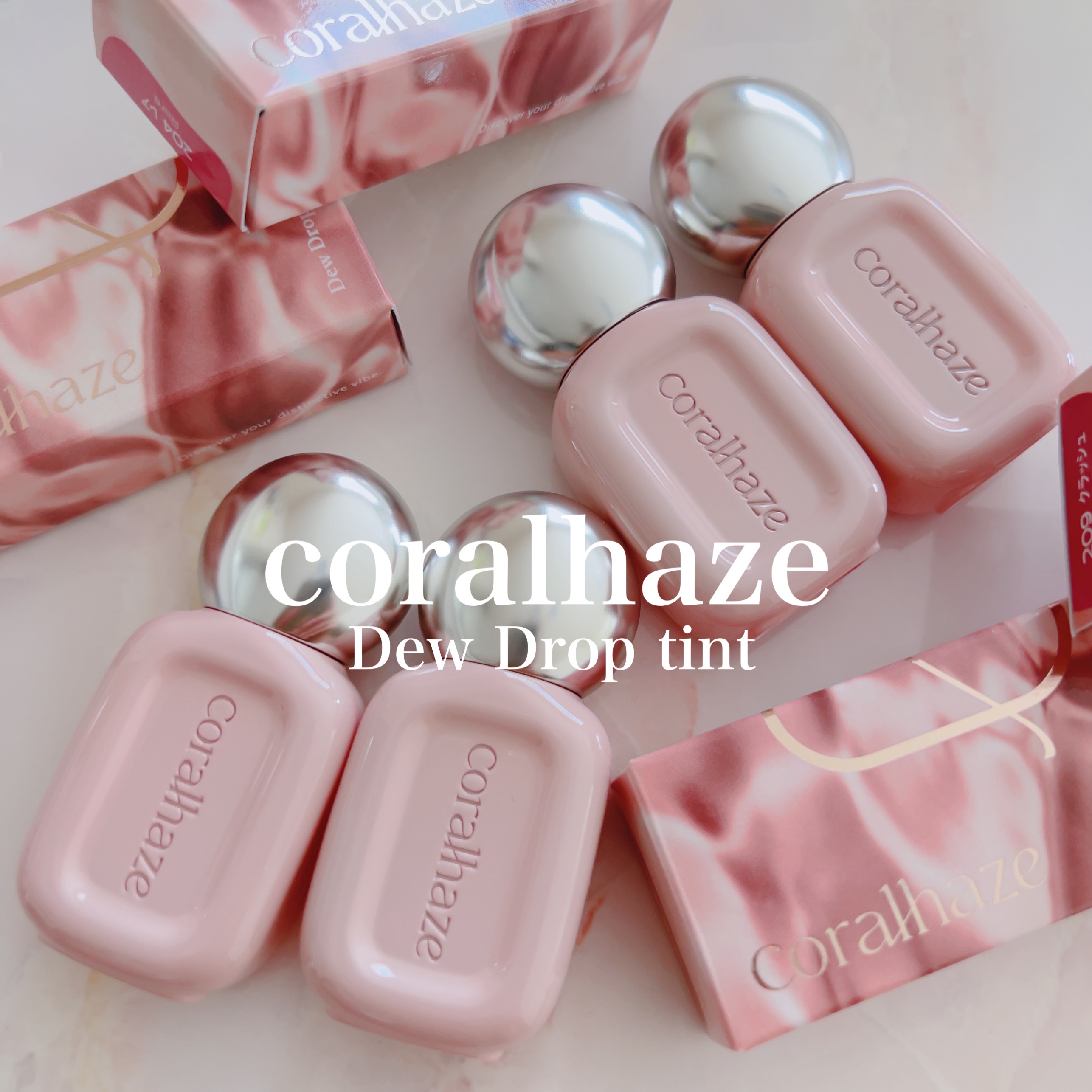 デュー ドロップ ティント/Coralhaze/リップティントを使ったクチコミ（1枚目）