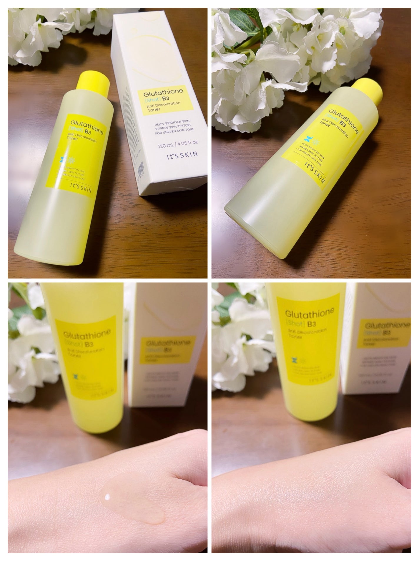 グルタチオンショットB3シミ跡セラム/It's skin/美容液を使ったクチコミ(2枚目)