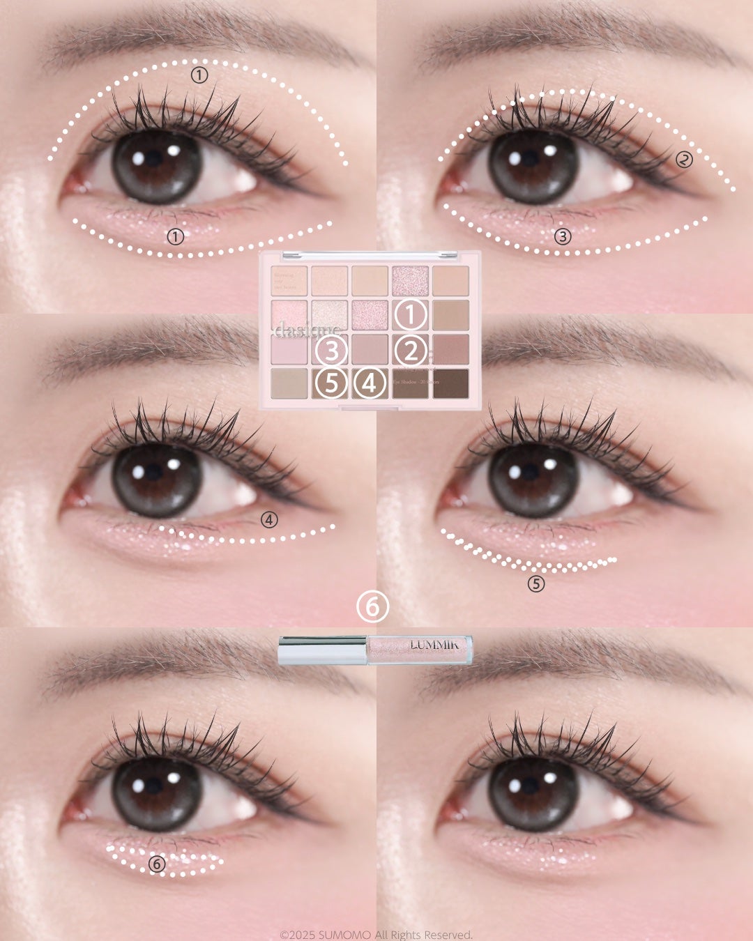 ムードシャドウパレット/dasique/アイシャドウパレットを使ったクチコミ(3枚目)