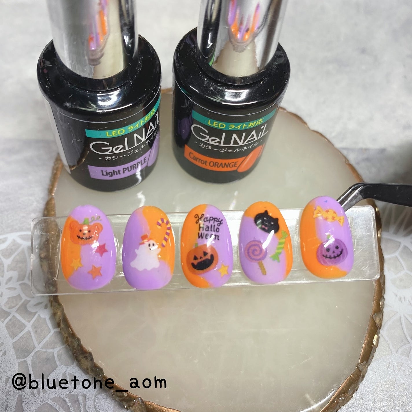 ネイルシール/セリア/ネイルシールを使ったクチコミ(5枚目)