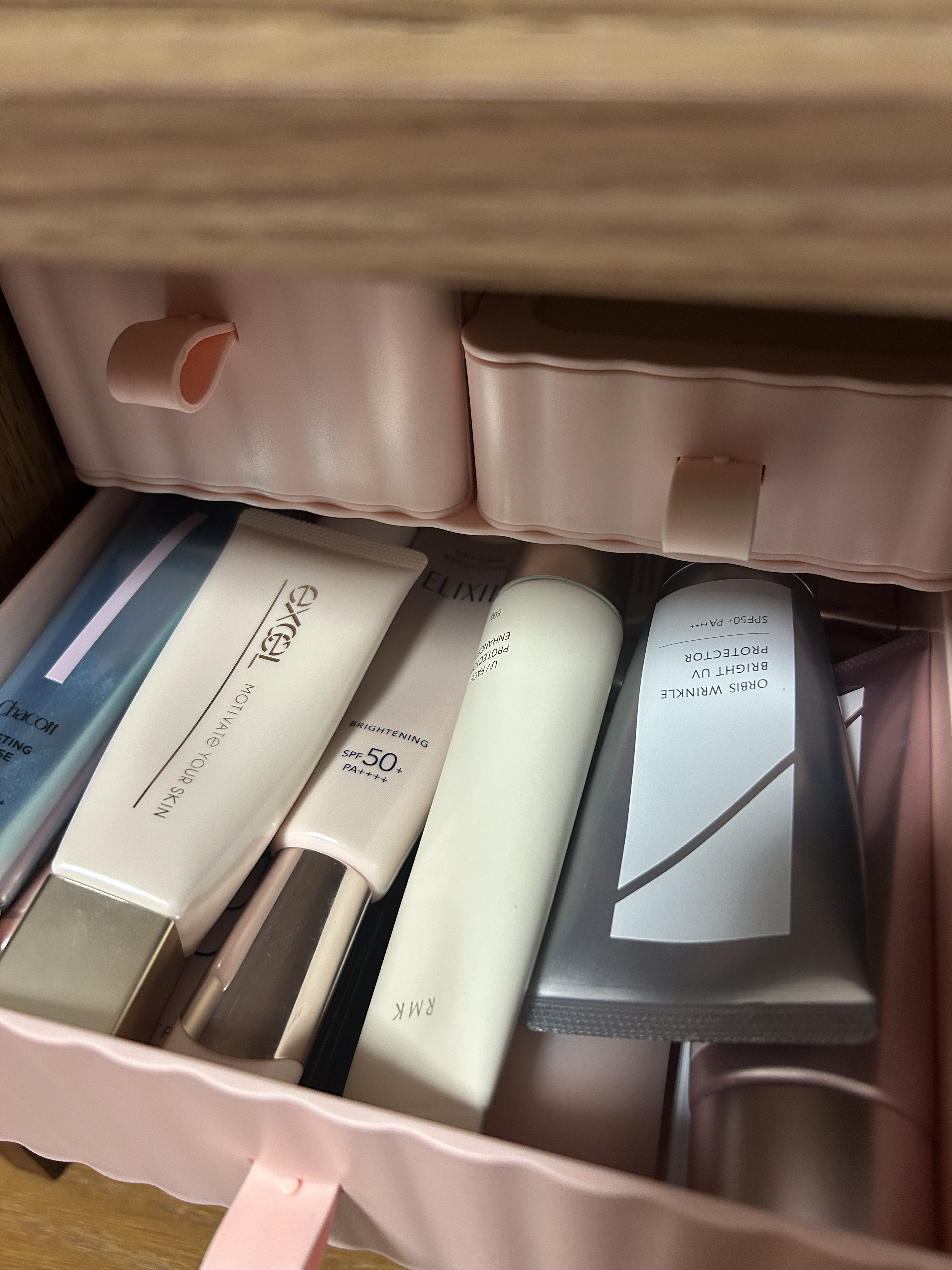 ふんわりウェーブ積み重ね自由自在引き出し収納/THREEPPY/その他を使ったクチコミ（2枚目）