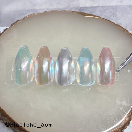 クリスタルネイルパウダー/WSPT JAPAN/ネイル用品を使ったクチコミ(3枚目)