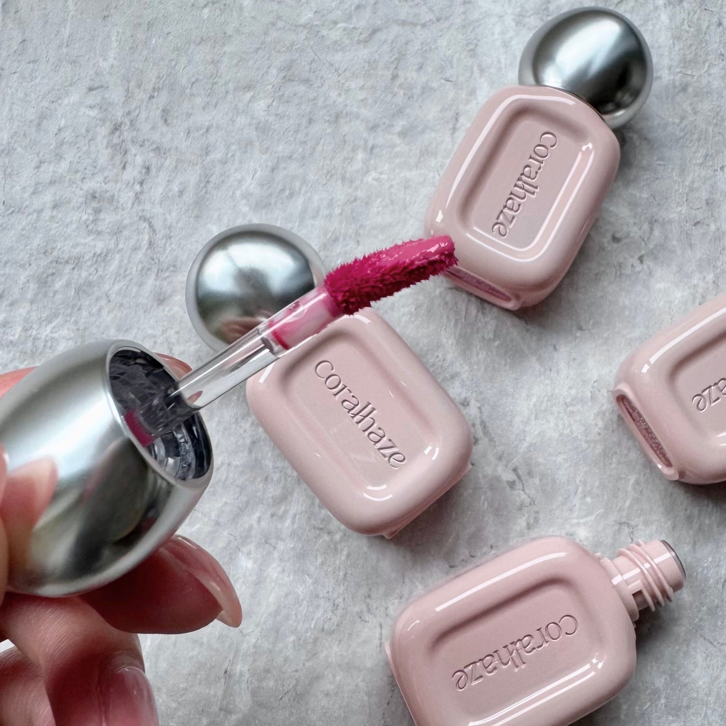 デュー ドロップ ティント/Coralhaze/リップティントを使ったクチコミ(2枚目)