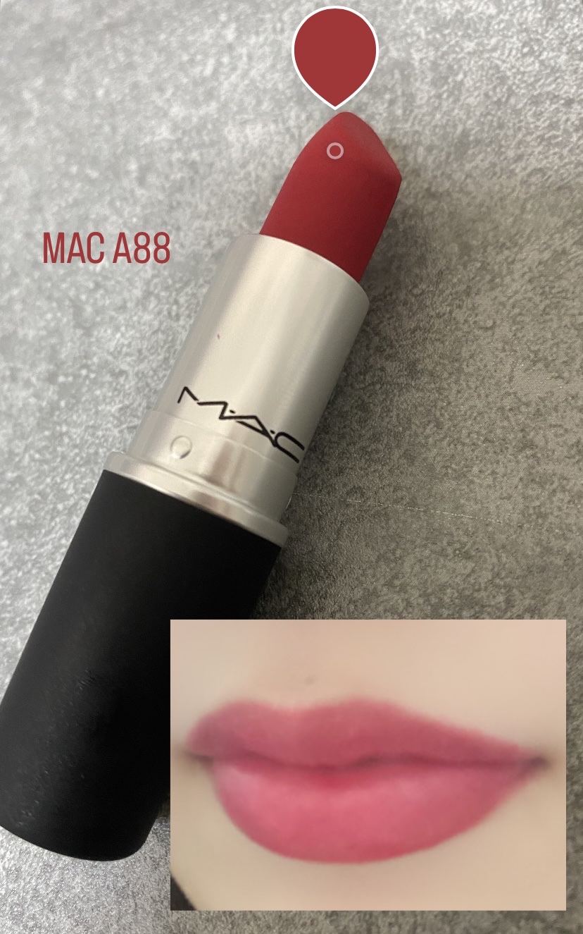 パウダーキス リップスティック/M・A・C/口紅を使ったクチコミ（1枚目）