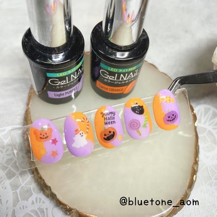 ネイルシール/セリア/ネイルシールを使ったクチコミ(6枚目)