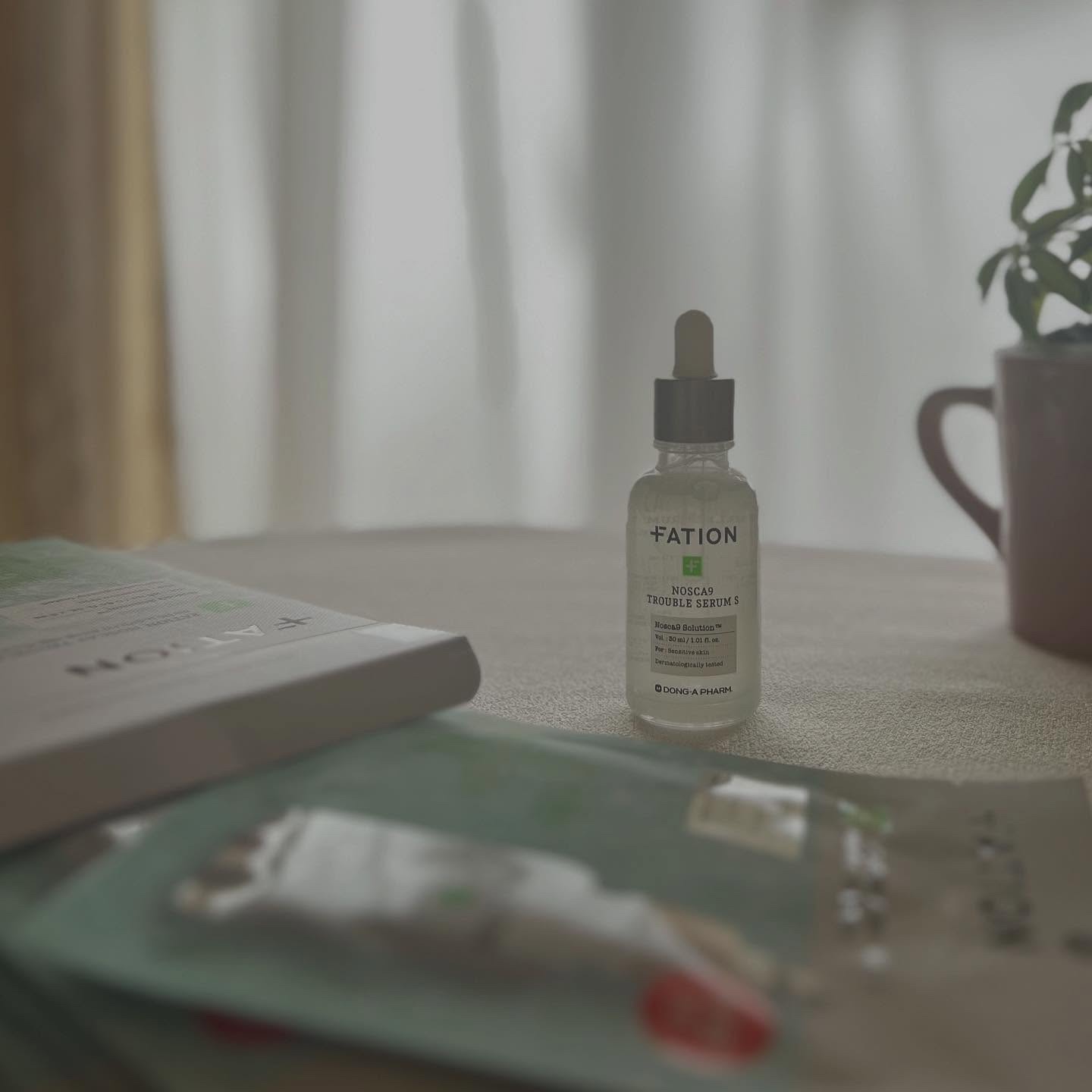 ノスカナイントラブルセラムS/FATION/美容液を使ったクチコミ（1枚目）