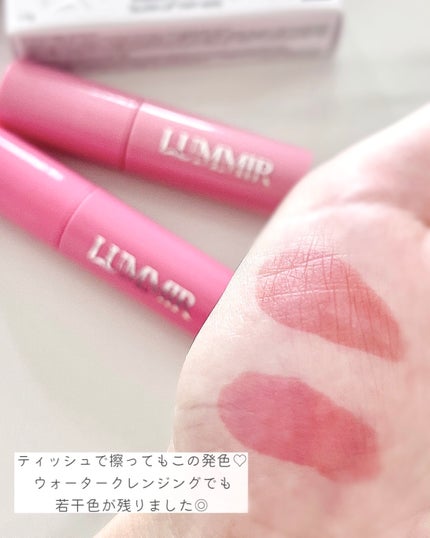 ONE COAT グロウティント/Lummir/リップティントを使ったクチコミ(3枚目)