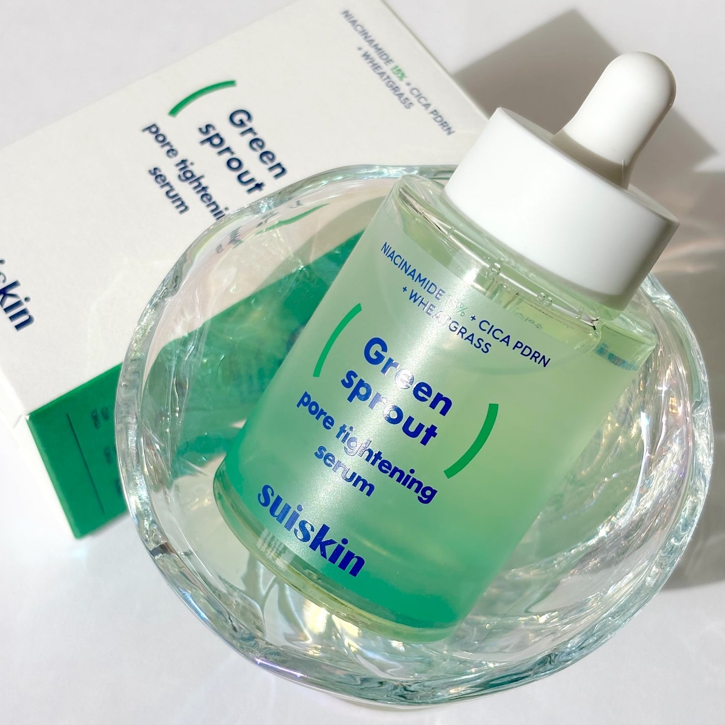 若芽ポアタイトニングセラム/suiskin/美容液を使ったクチコミ(1枚目)