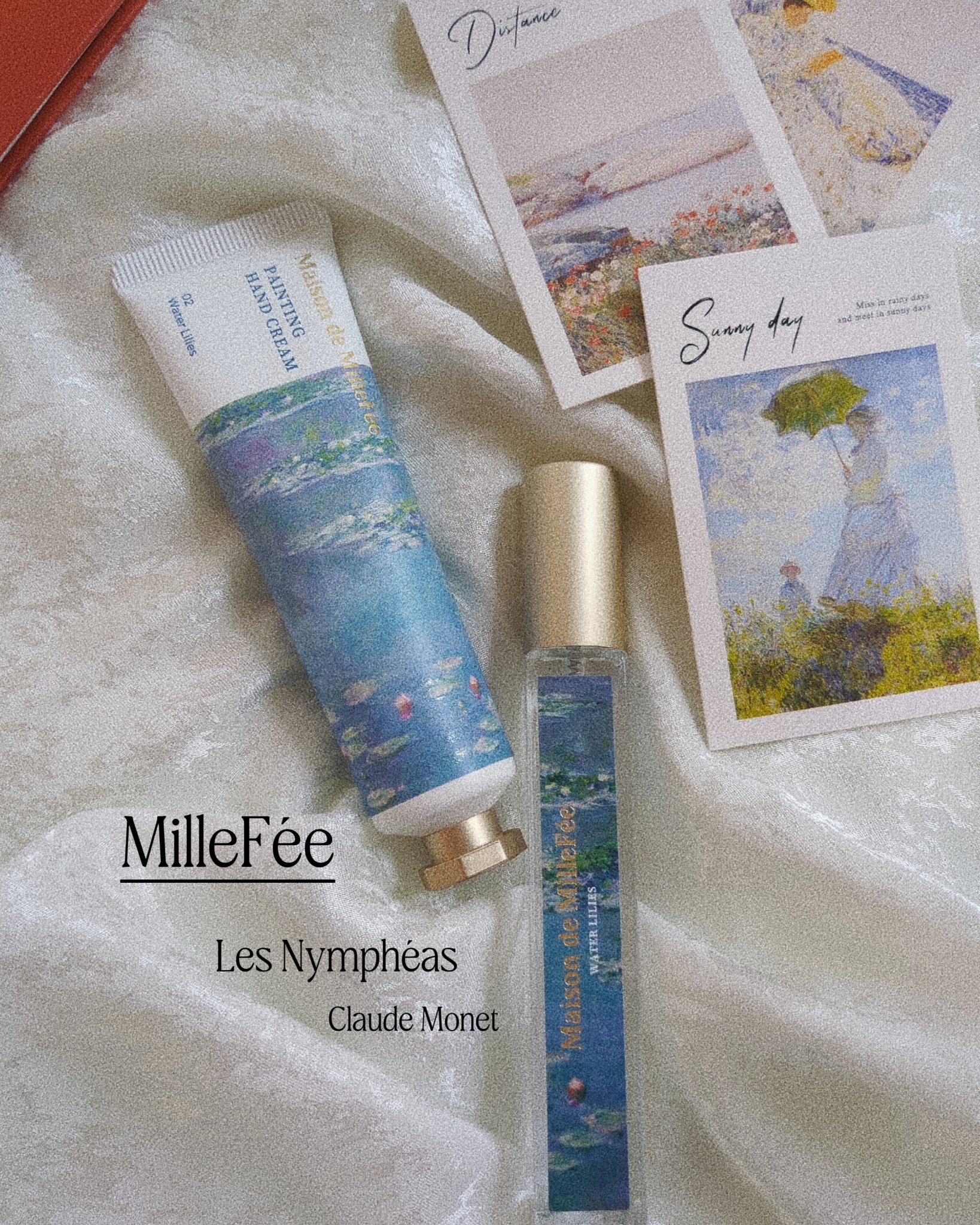 Maison de MilleFée 絵画フレグランス 03 睡蓮/MilleFée/香水(その他)を使ったクチコミ（1枚目）