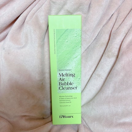 メルティングエアバブルクレンザー/17Hours/その他洗顔料を使ったクチコミ(7枚目)