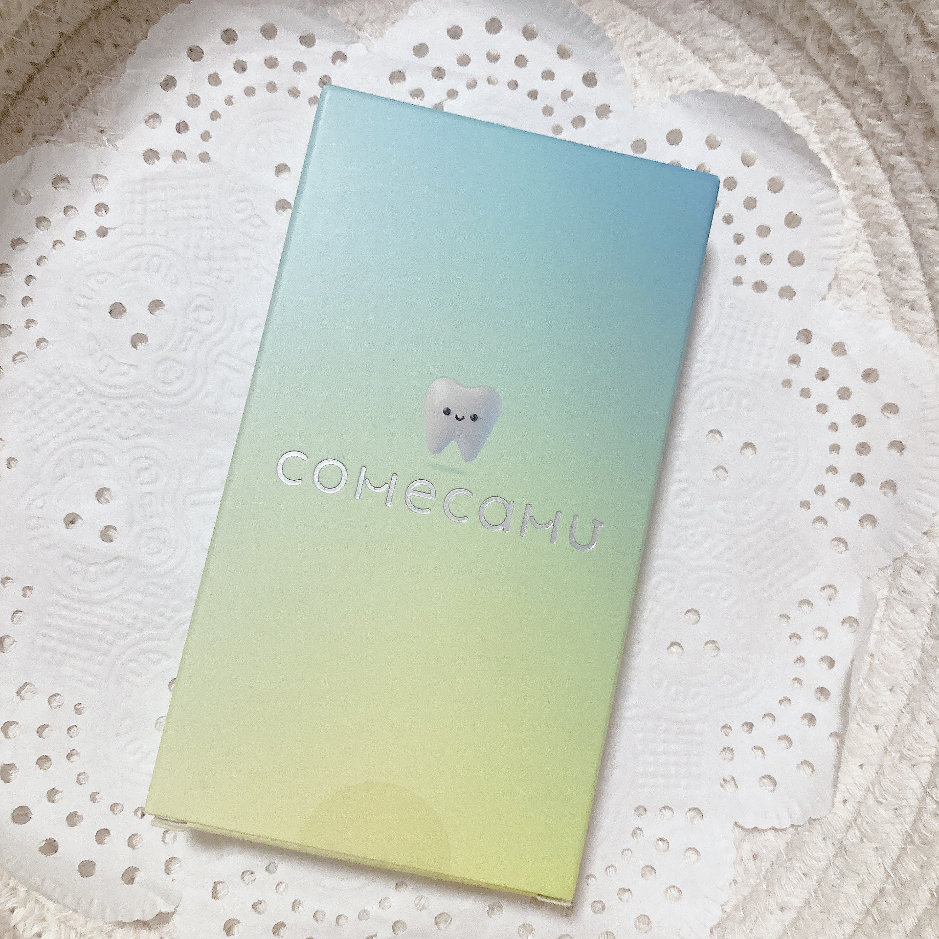 comecamu/カムカム はみがきシート（1箱/7枚入）/SHOBIDO/その他オーラルケアを使ったクチコミ（2枚目）