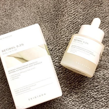 レチノール 0.2 ブースティングショット アンプル/SKIN1004/美容液を使ったクチコミ(1枚目)
