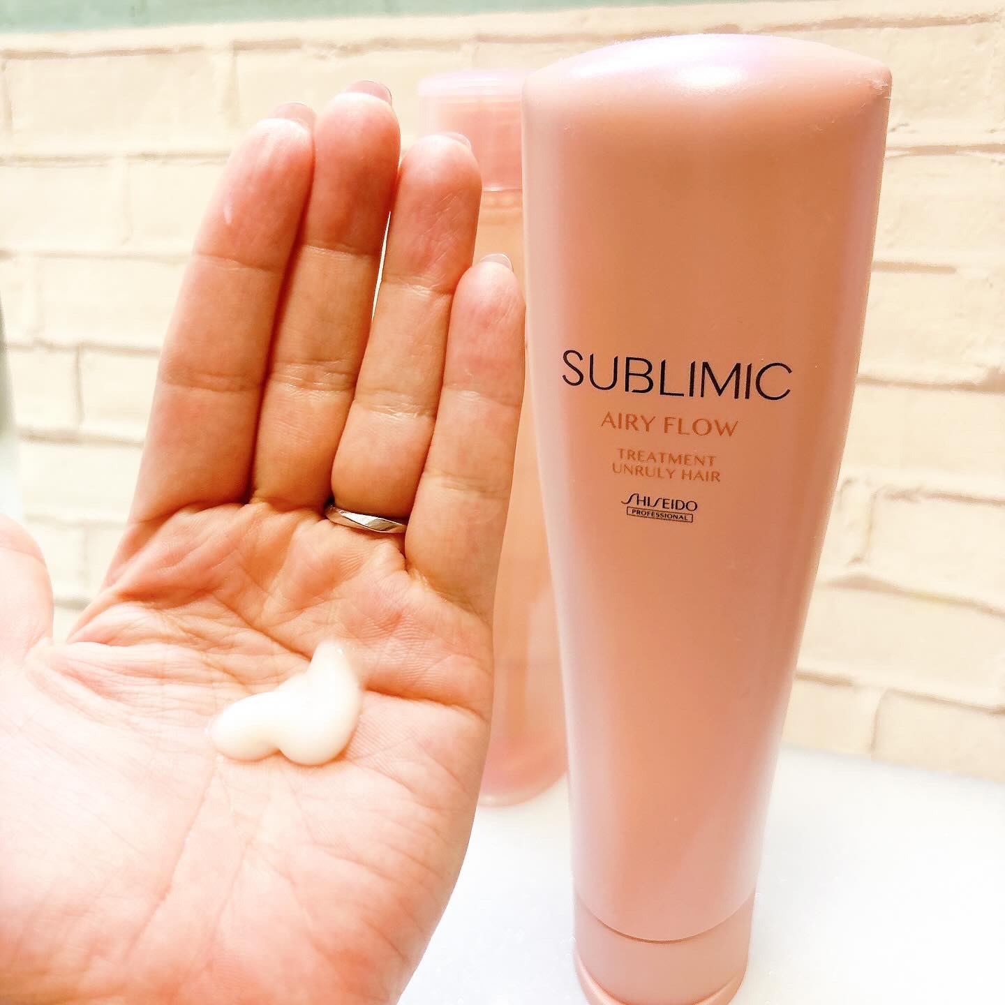 エアリーフロー シャンプー／トリートメント/サブリミック/サロンシャンプーを使ったクチコミ（3枚目）