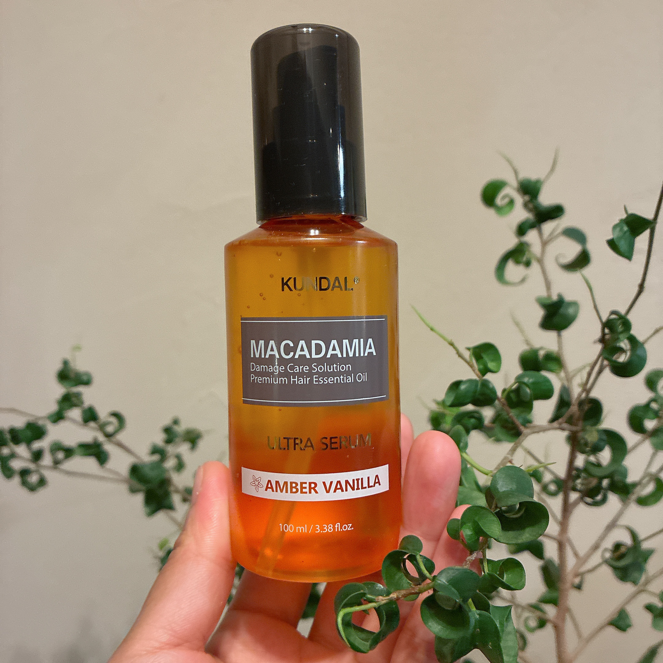 クンダル マカダミア ウルトラヘアセラム /KUNDAL/ヘアオイルを使ったクチコミ（1枚目）