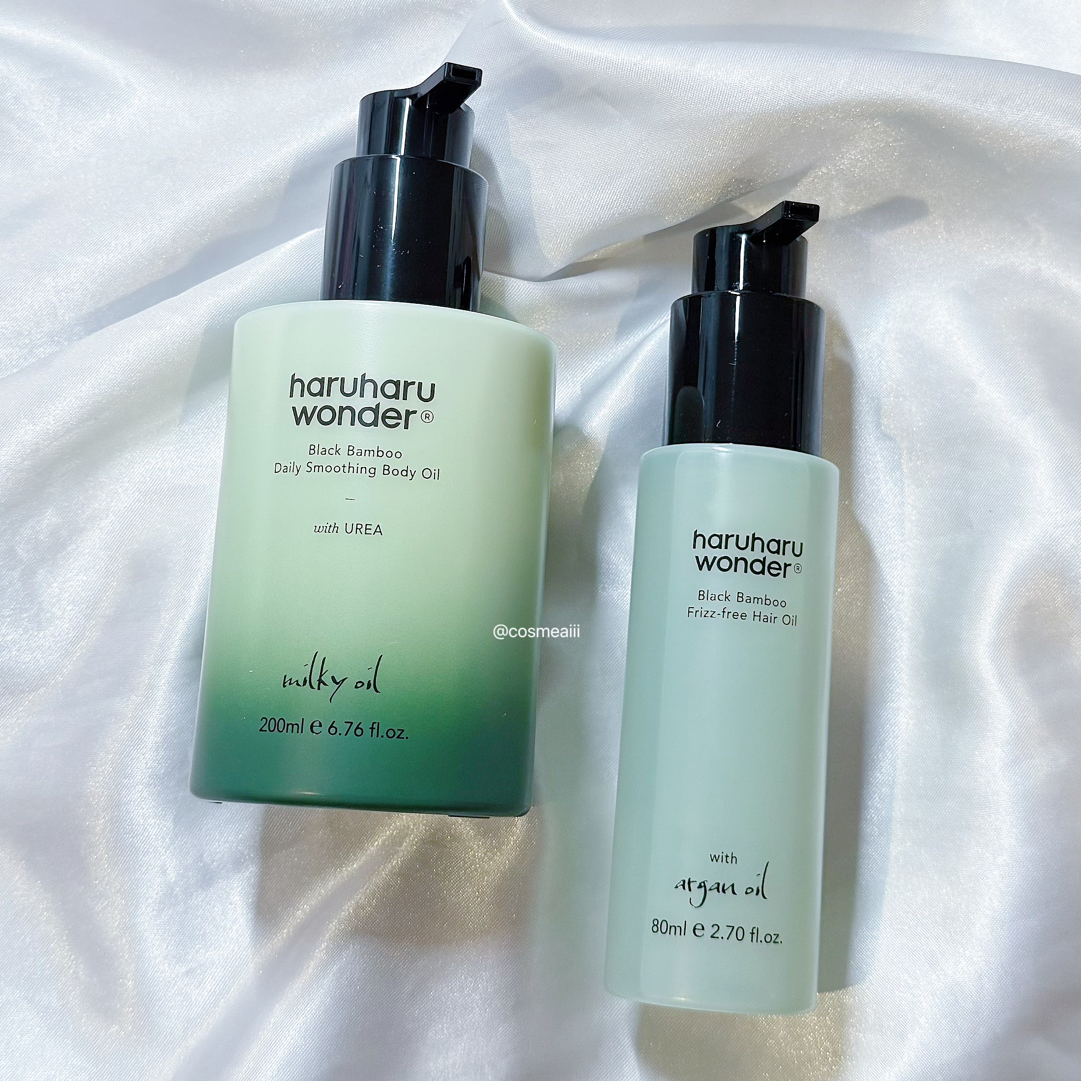 ブラックバンブーデイリースムージングボディーオイル/haruharu wonder/ボディオイルを使ったクチコミ（2枚目）