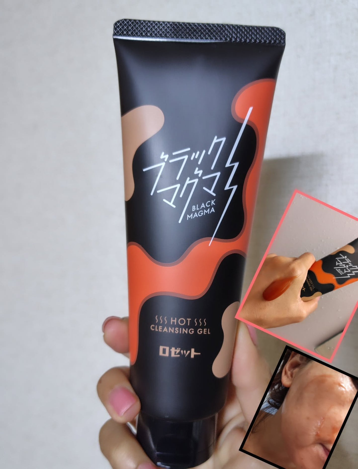 ひろちゃん on LIPS 「ブラックマグマホットクレンジングジェルロゼットさんより🟥温感ク..」(3枚目)