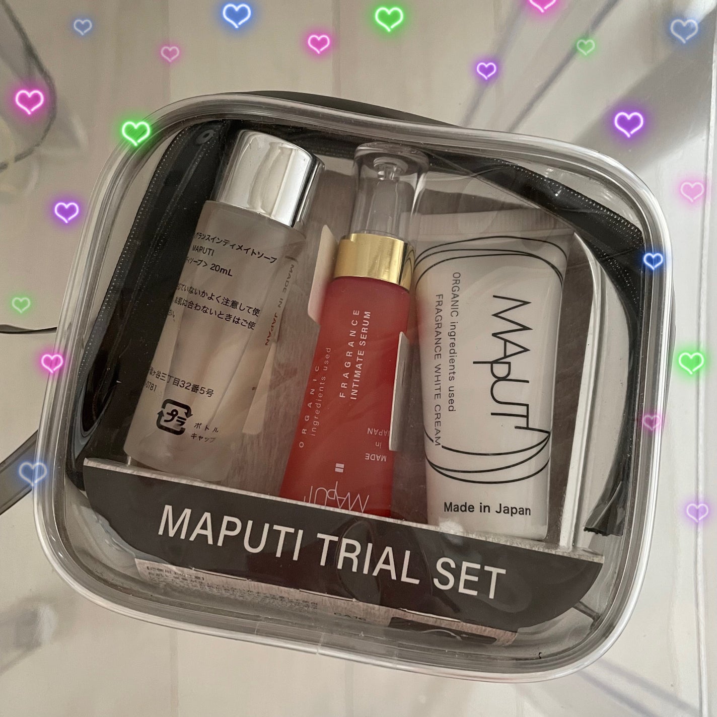 MAPUTI トライアルセット/MAPUTI/トライアルキットを使ったクチコミ(1枚目)