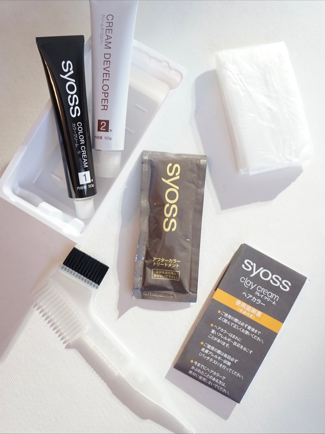 クレイクリーム/サイオス/ヘアカラーを使ったクチコミ（2枚目）