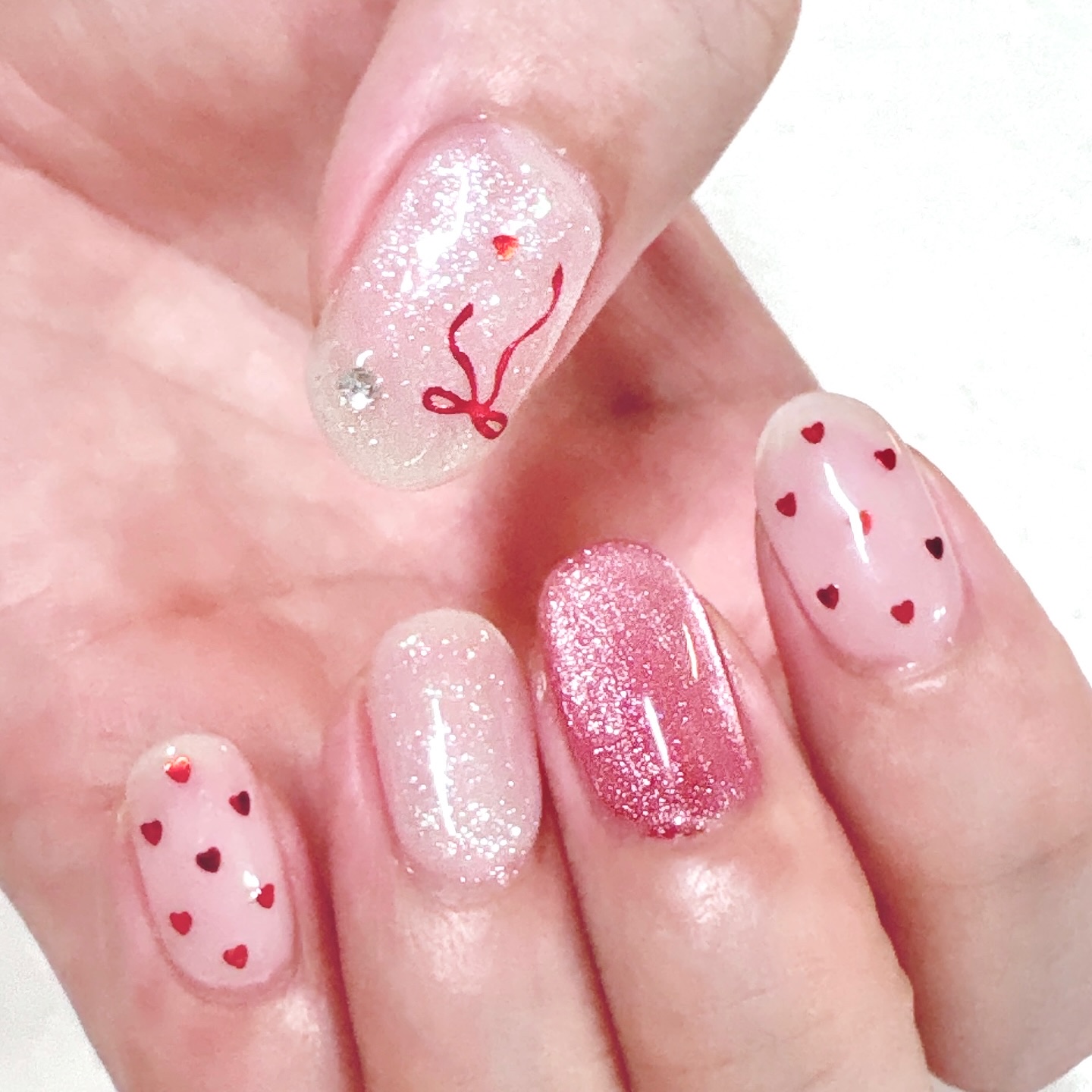 ジェルネイル（ライト対応）/セリア/ジェルネイルを使ったクチコミ（1枚目）