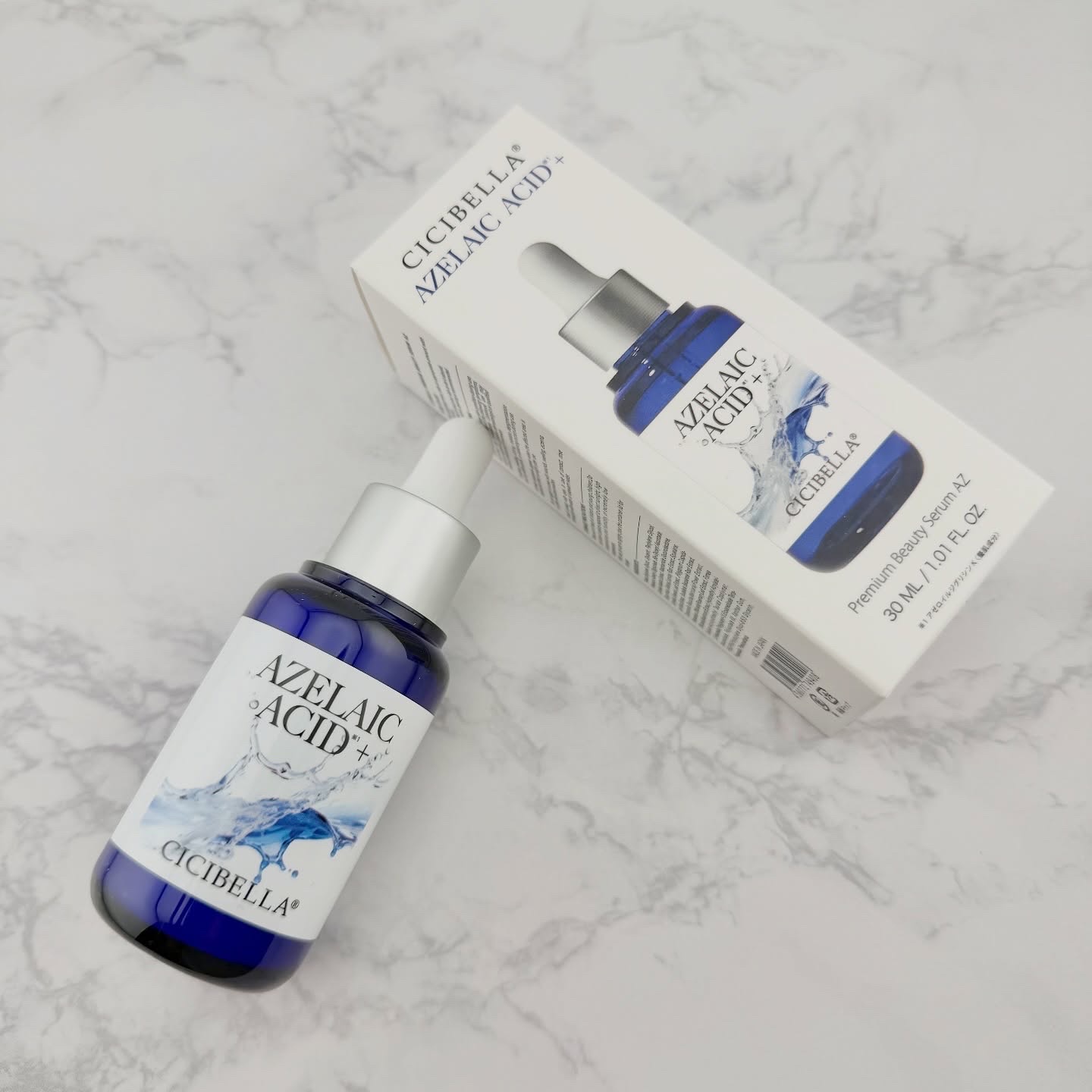 プレミアムビューティーセラム AZELAIC ACID＋/CICIBELLA/美容液を使ったクチコミ（1枚目）