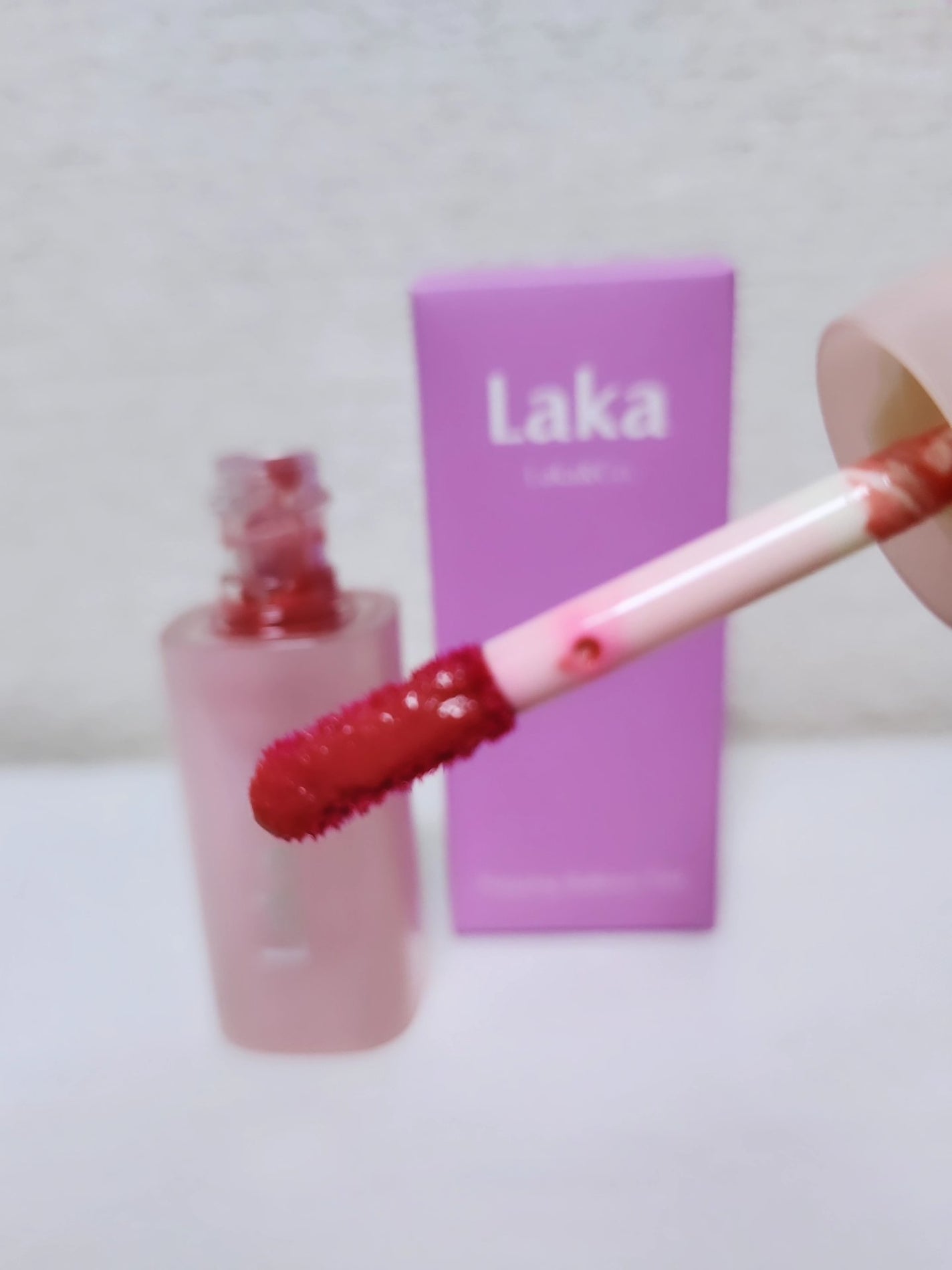 ポッピングバルーンティント/Laka/リップティントを使ったクチコミ(3枚目)
