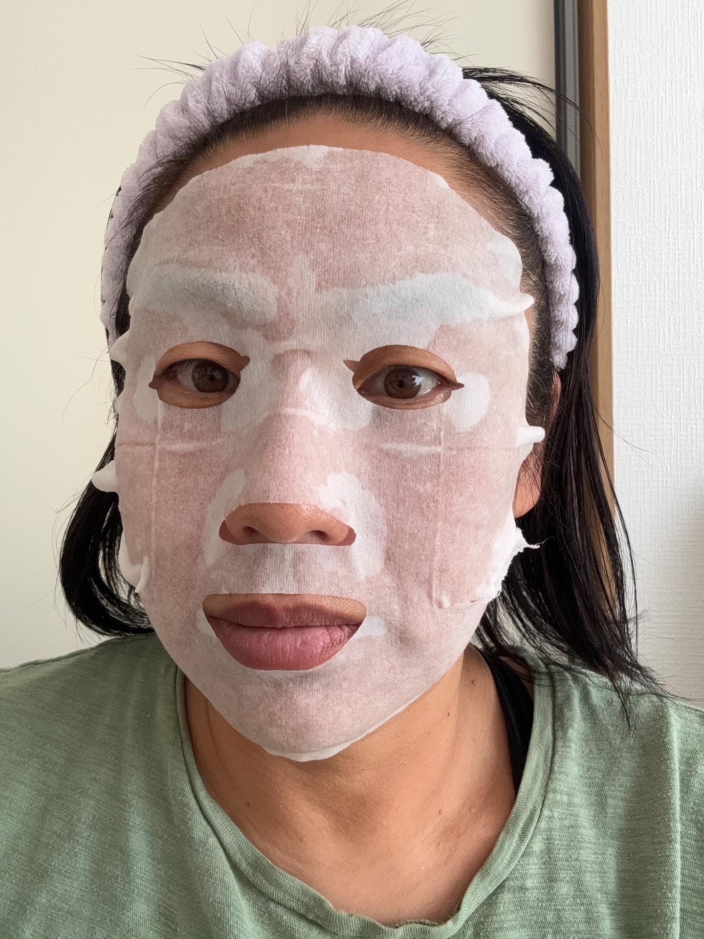 サボリーノ メガショット 朝用ツヤピールマスク CC/サボリーノ/シートマスク・パックを使ったクチコミ（3枚目）