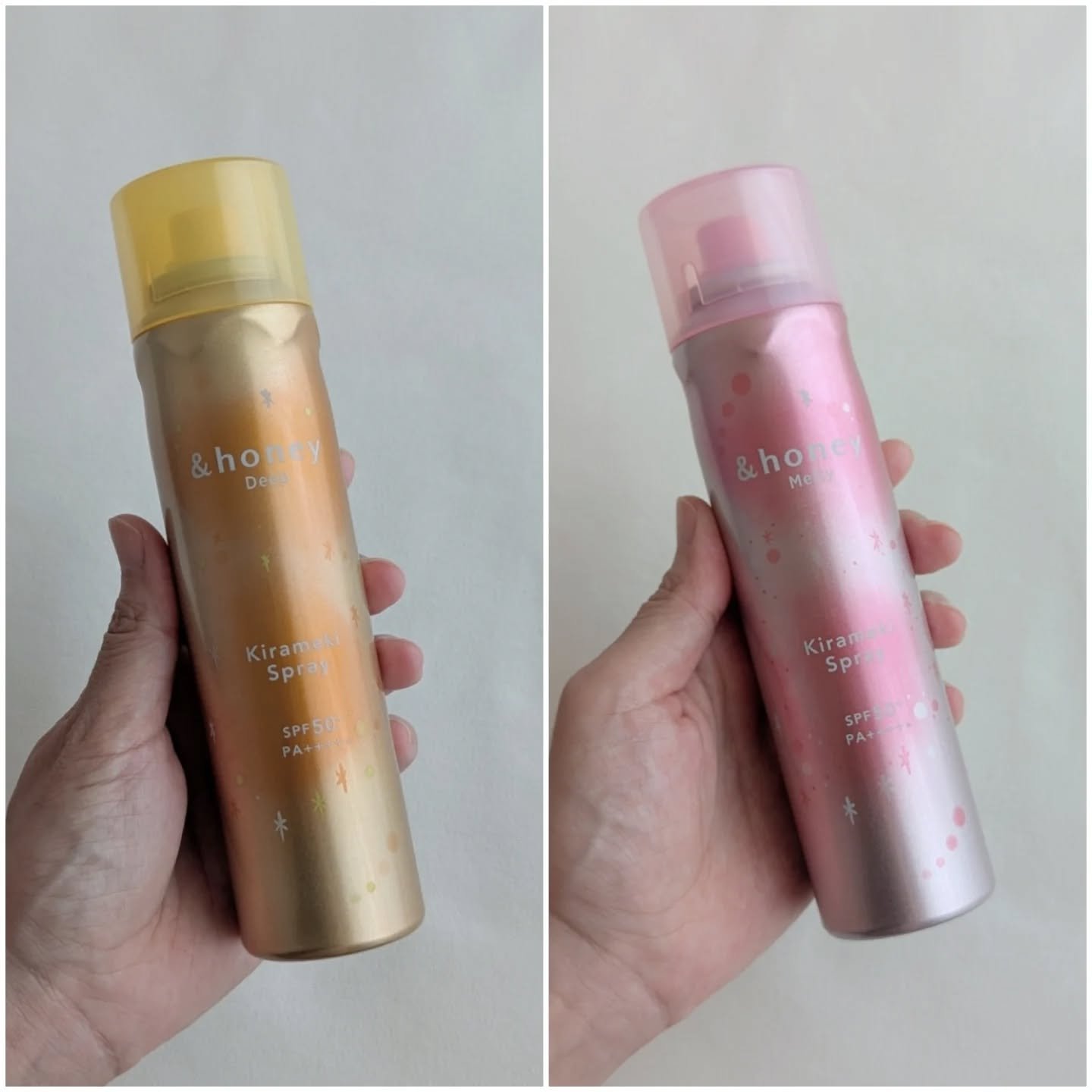  アンドハニー　メルティ　モイストリペア　キラメキスプレー/&honey/ヘアスプレーを使ったクチコミ（3枚目）