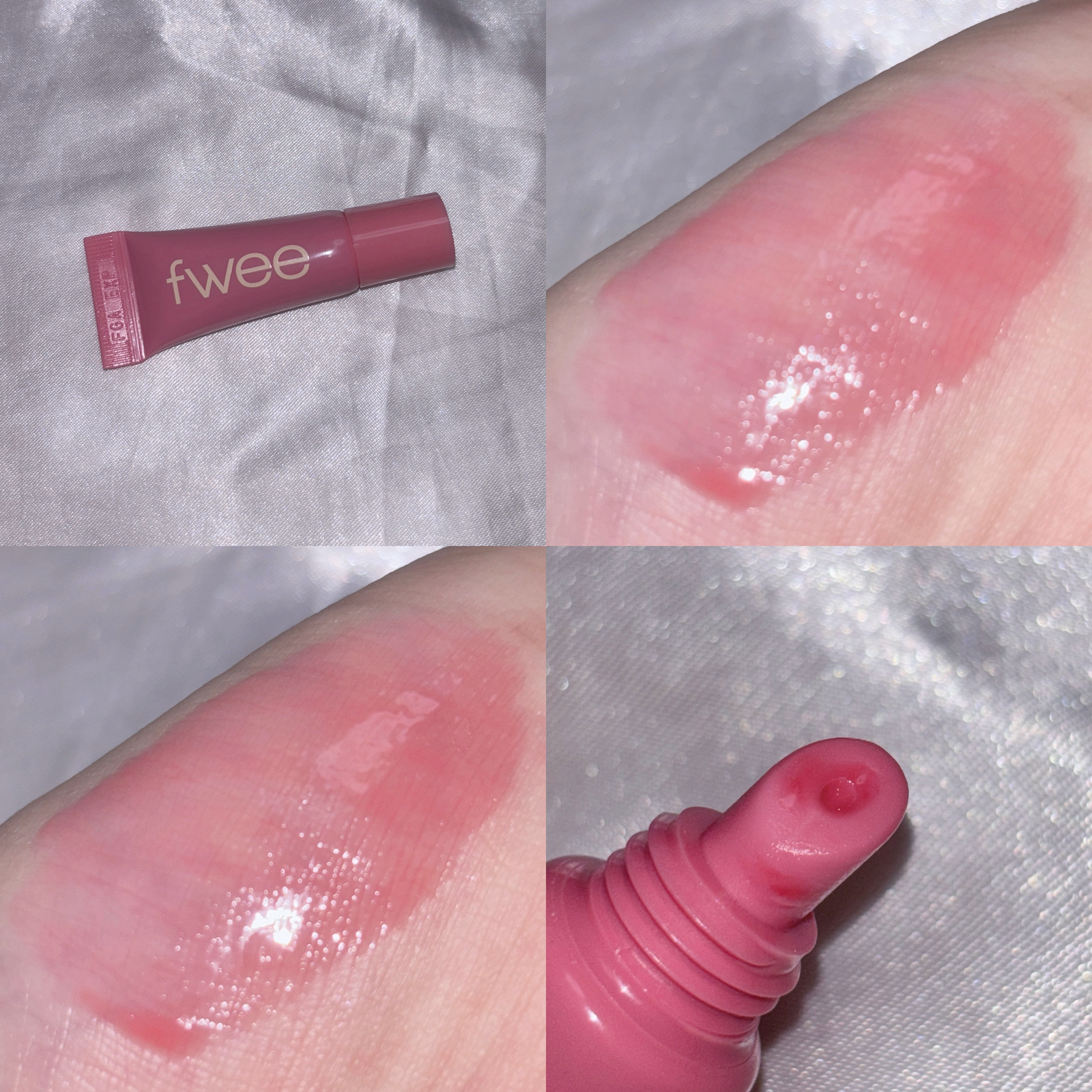 フィー 3Dボリューミングティント 02 バニラデュー/fwee/リップティントを使ったクチコミ（2枚目）