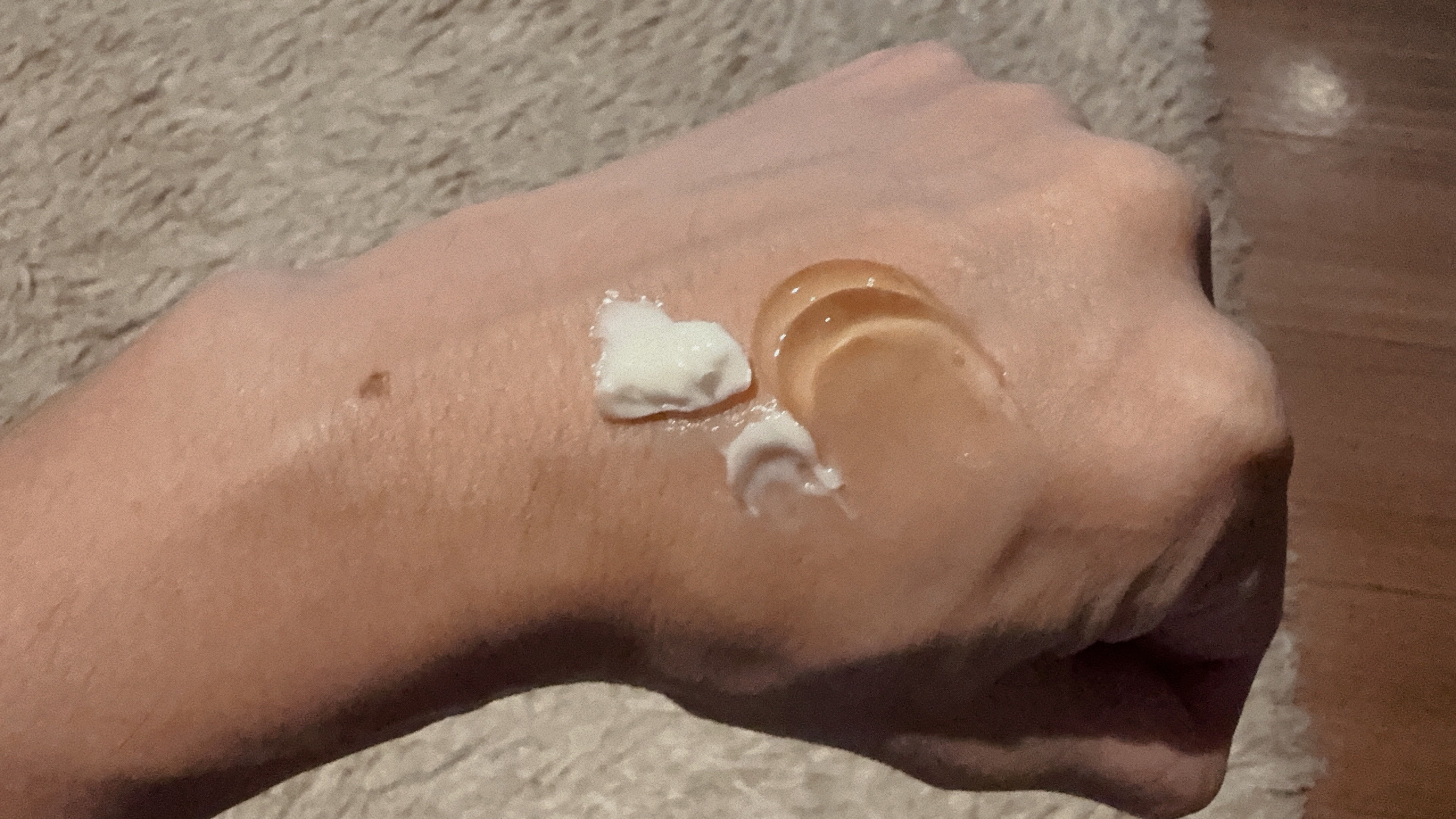 ホワイトトリュフダブルセラムアンドクリーム/ダルバ/フェイスクリームを使ったクチコミ（2枚目）