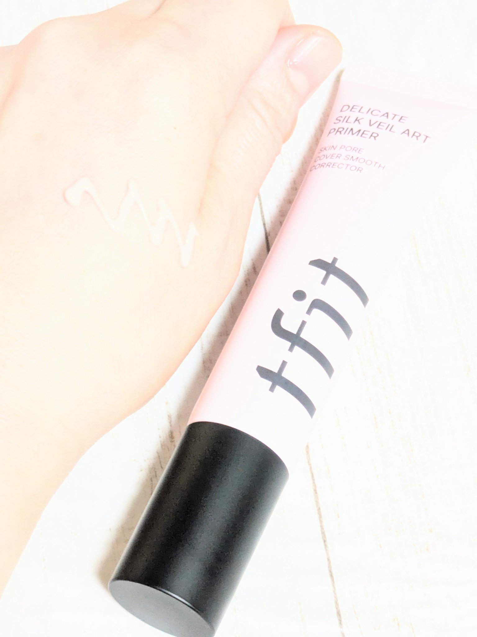 TFIT デリケートシルクベールアートプライマーのクチコミ「#PR
#TFIT 様から
#デリケートシルクヴェールアートプライマー
提供していただきました.....」（3枚目）