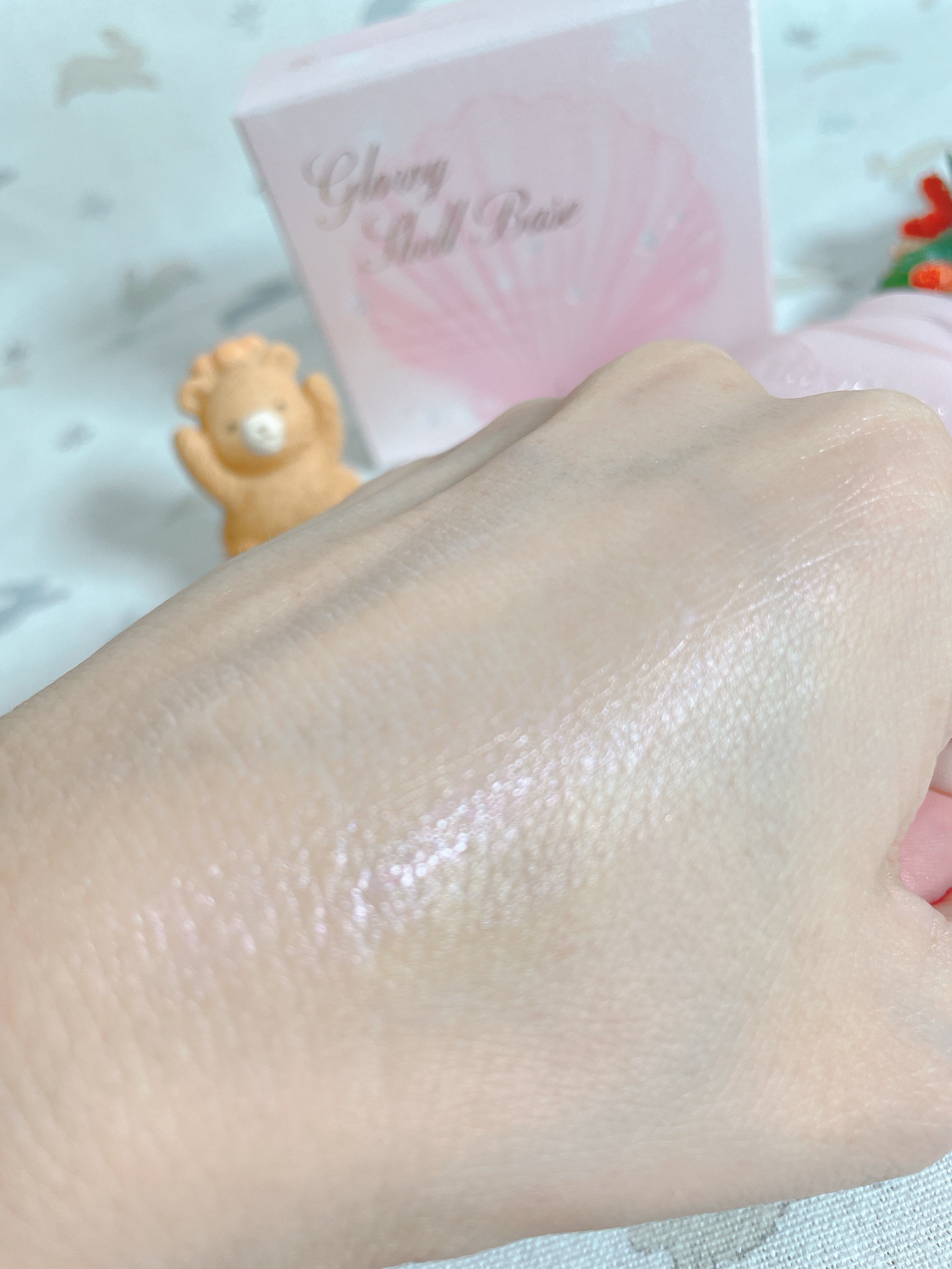 dasique グロイシェルベースのクチコミ「パウダールームさんのモニターに当選いたしました- ̗̀🎁 ̖́-

💫🌟上品なキラメキ🌟💫 d.....」（3枚目）