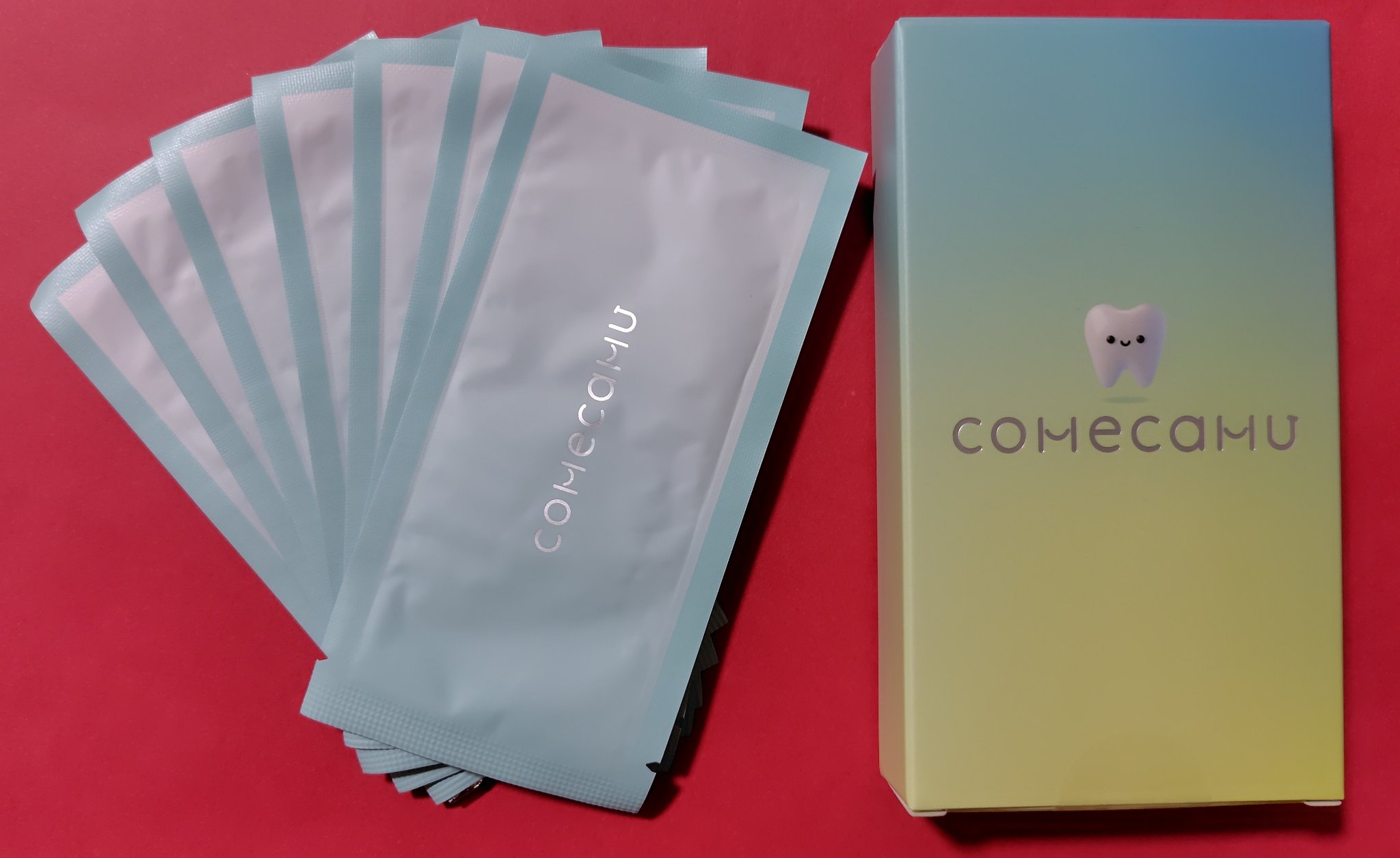 comecamu/カムカム はみがきシート（1箱/7枚入）/SHOBIDO/その他オーラルケアを使ったクチコミ（1枚目）