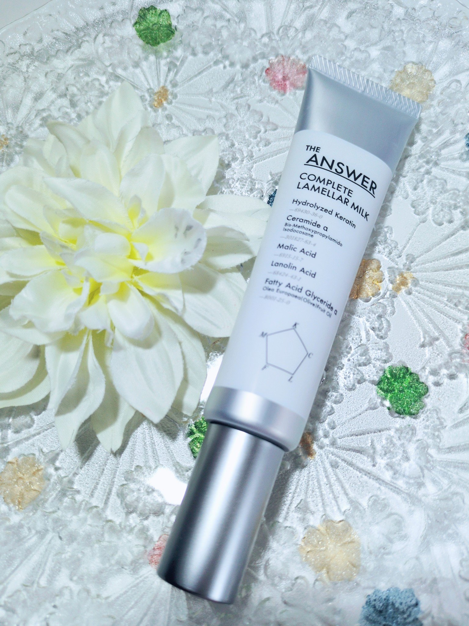 THE ANSWER コンプリートラメラミルク/THE ANSWER/ヘアミルクを使ったクチコミ（2枚目）