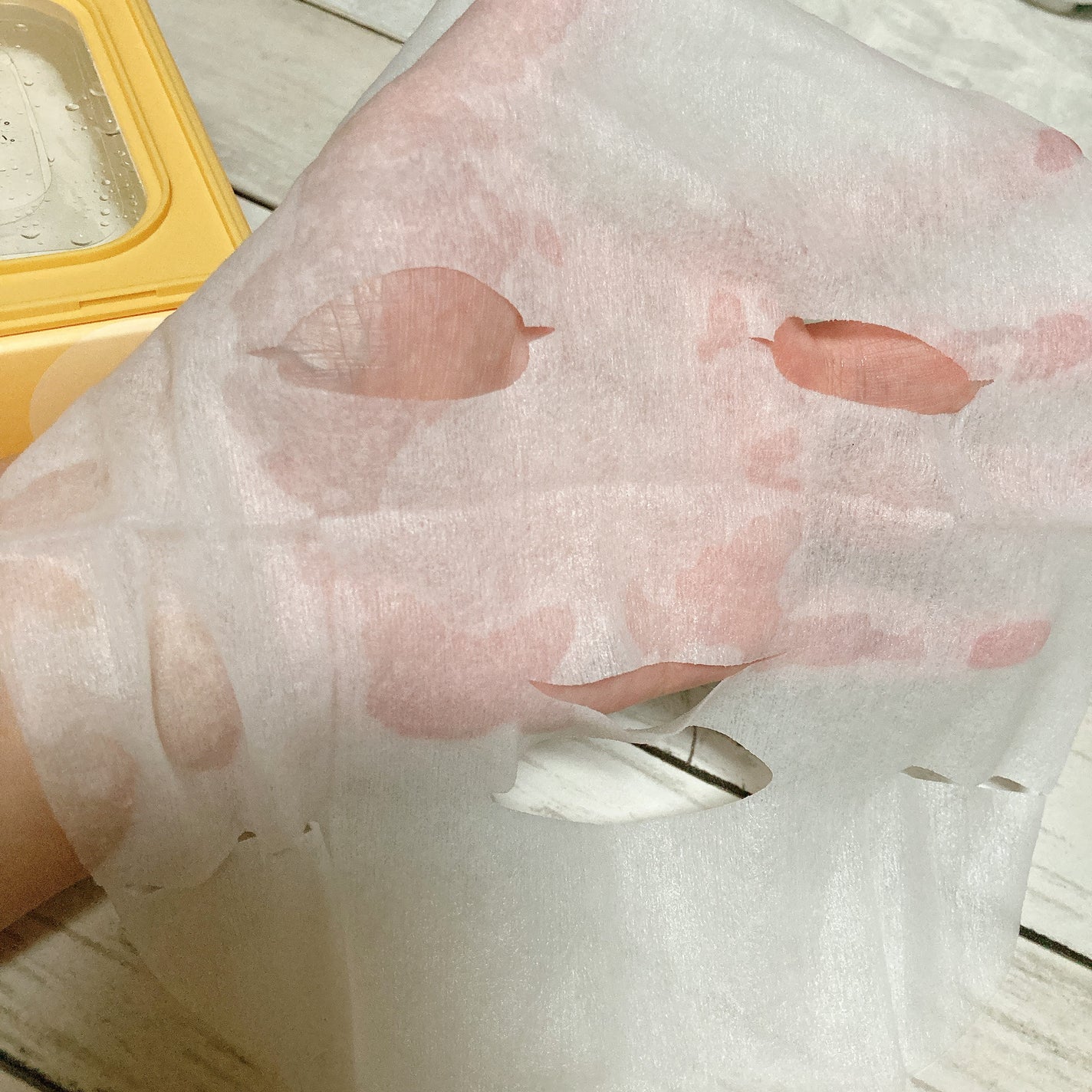 サボリーノ メガショット 朝用ツヤピールマスク CC/サボリーノ/シートマスク・パックを使ったクチコミ(4枚目)