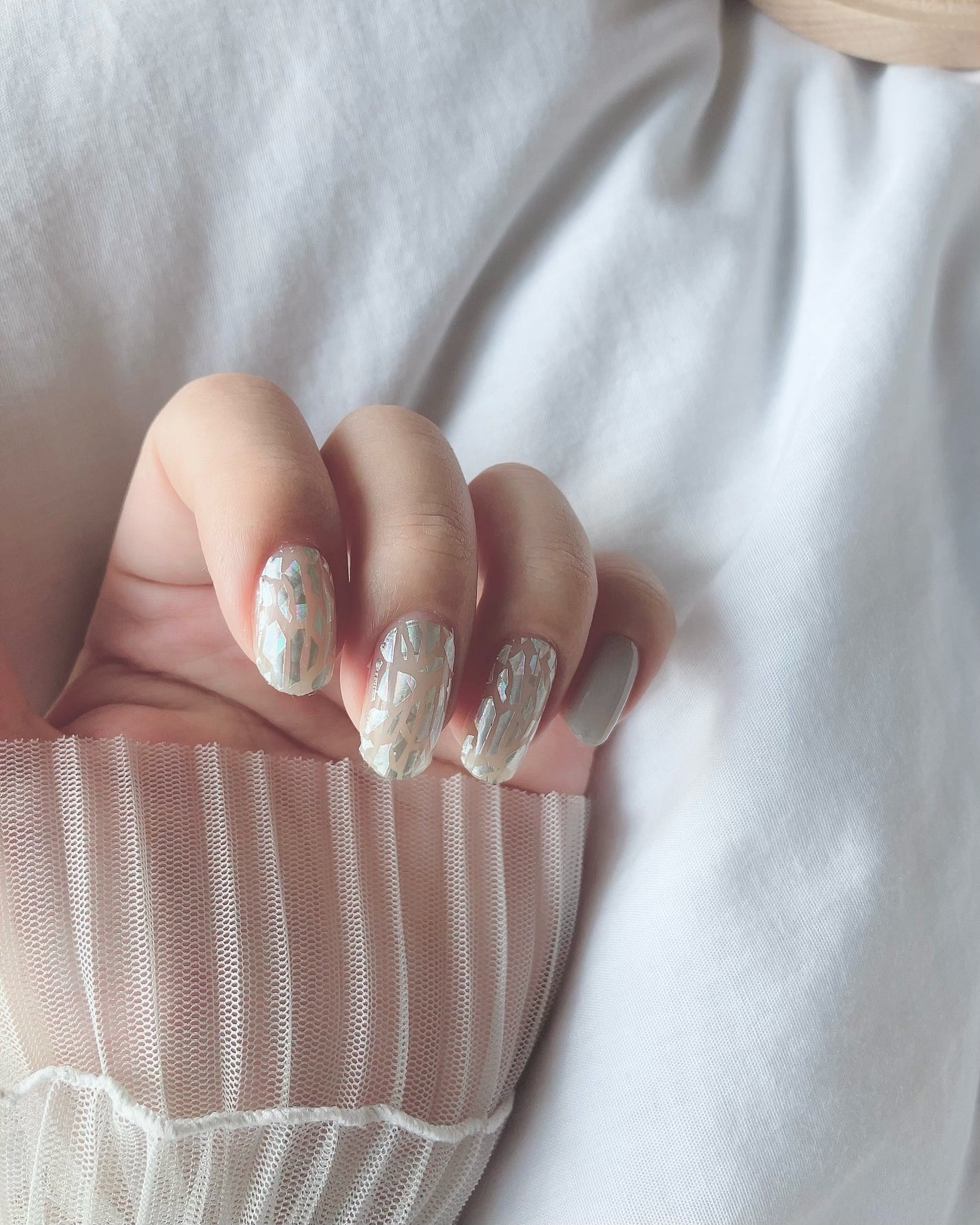 SUNNY RECIPE COLOR CHANGE GEL NAIL/SUNNY RECIPE/ネイルシールを使ったクチコミ(3枚目)