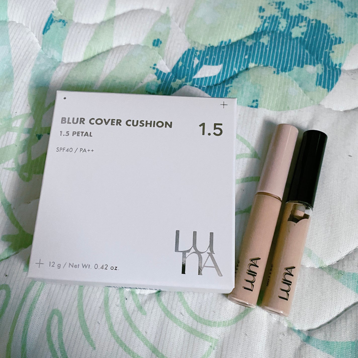ブラーカバークッション/LUNA/クッションファンデーションを使ったクチコミ(3枚目)
