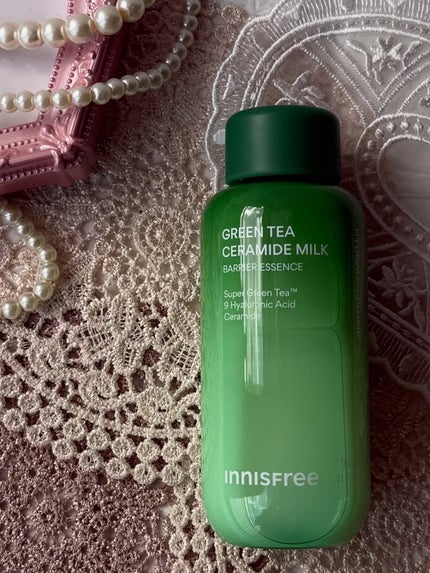 グリーンティー セラミド ミルク エッセンストナー/innisfree/化粧水を使ったクチコミ(1枚目)
